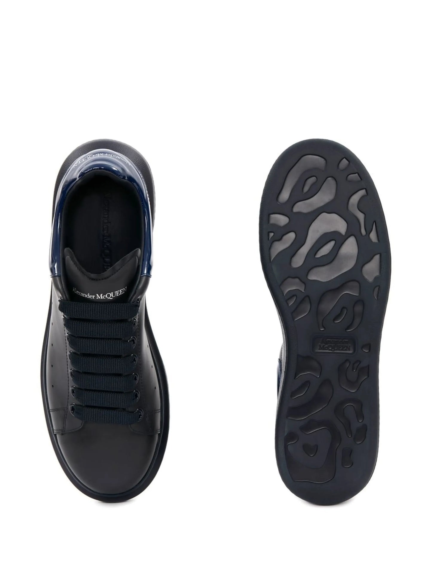 Oversized lace-up sneakers