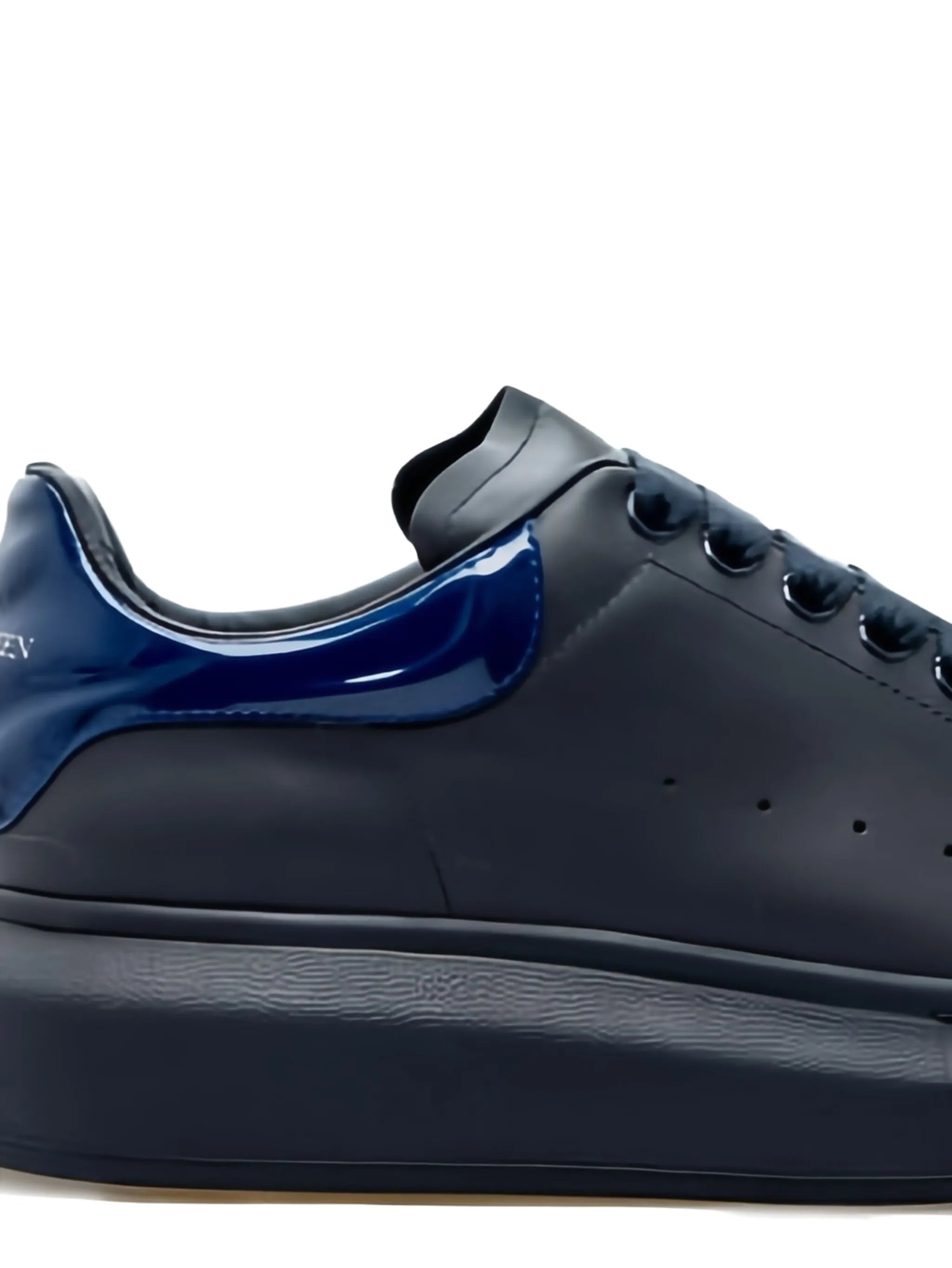 Oversized lace-up sneakers