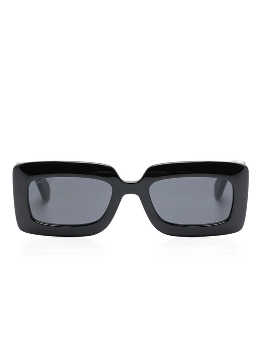 Double G rectangle-frame sunglasses