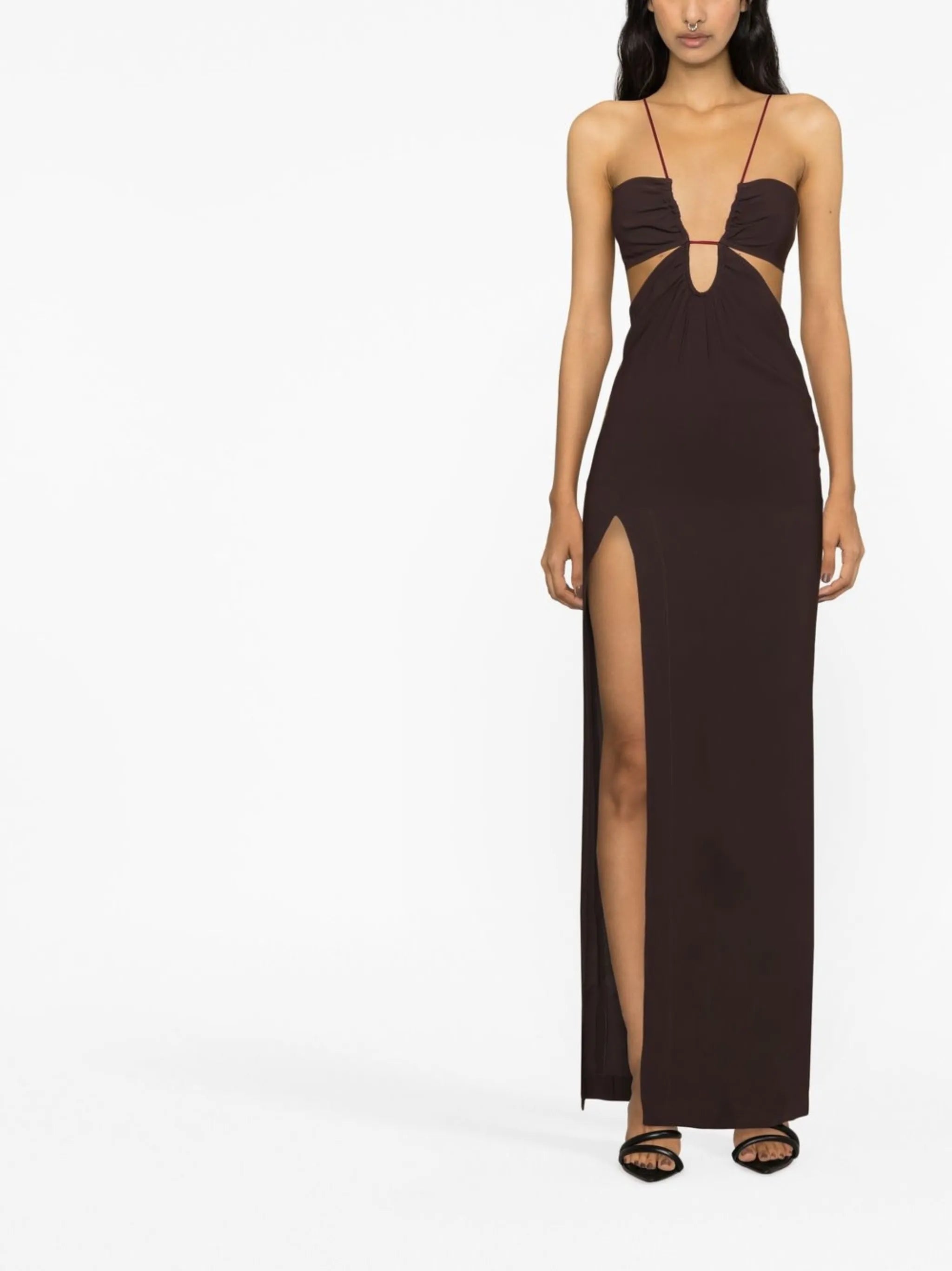 cut-out maxi dress
