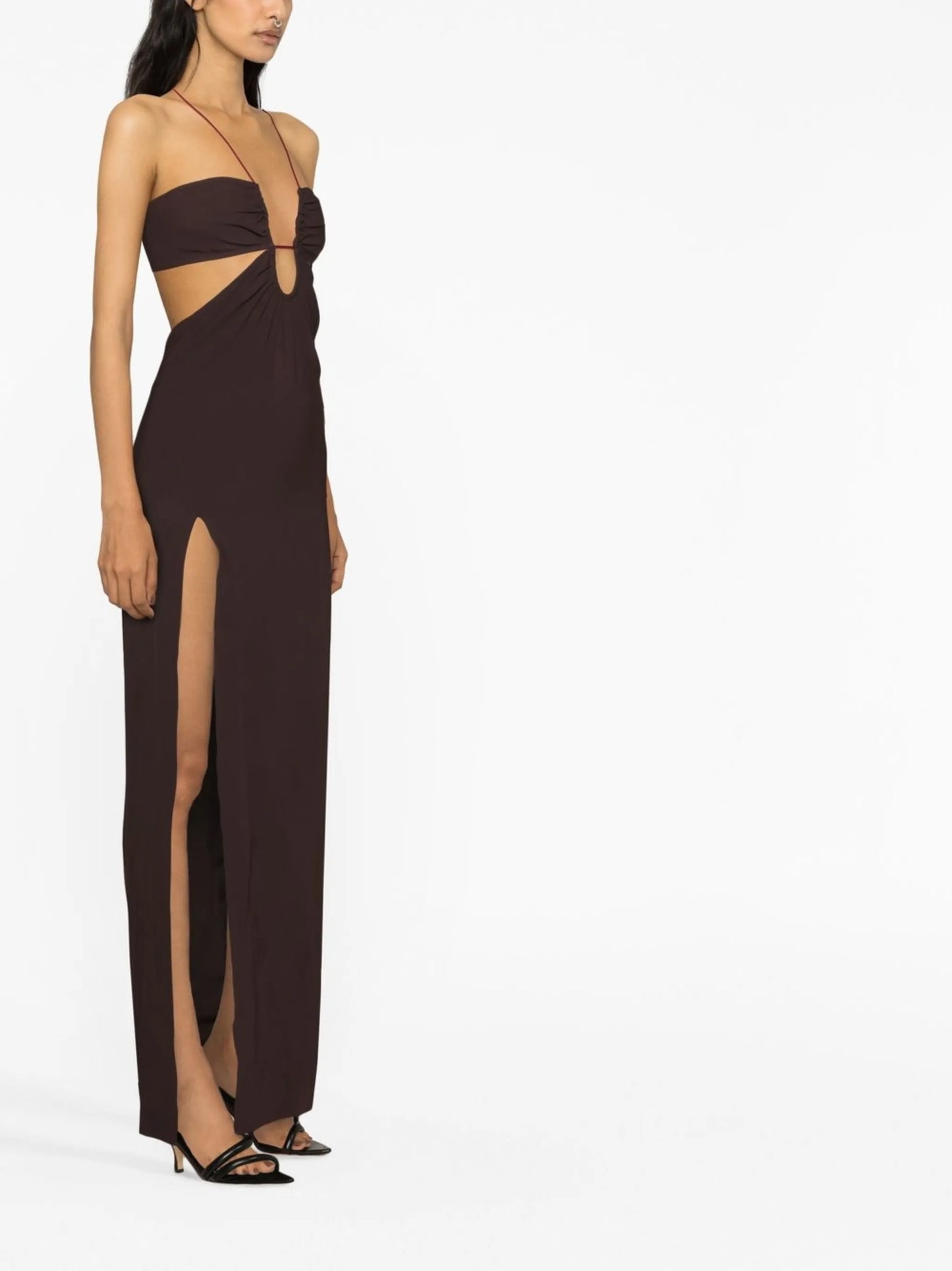 cut-out maxi dress