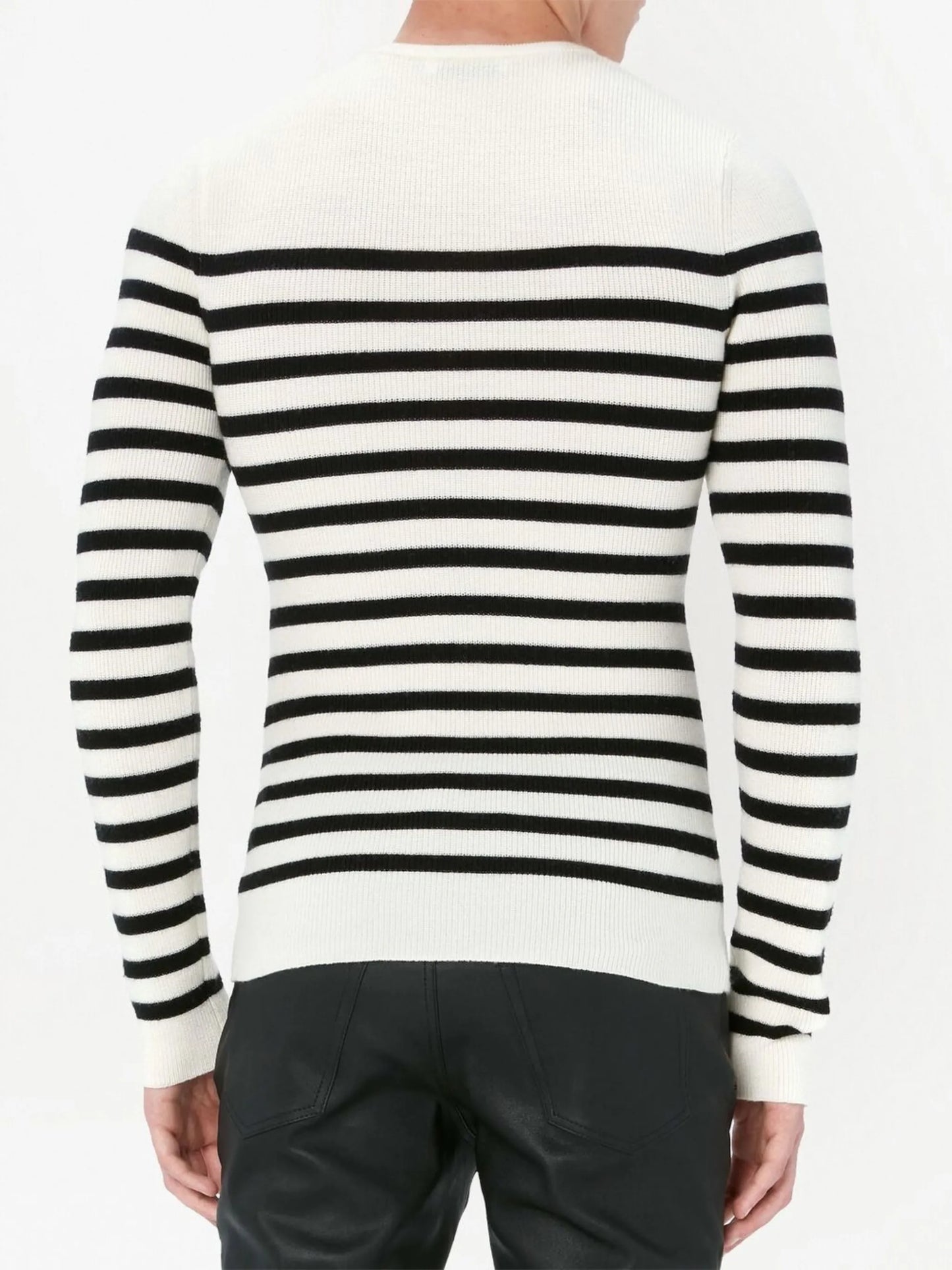 Glove striped jumper