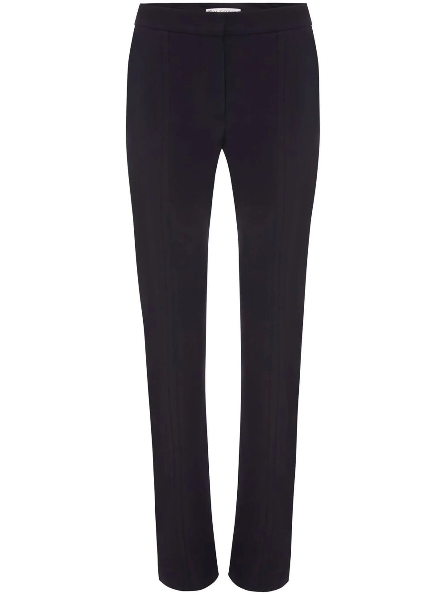 slim-fitstraight-leg trousers