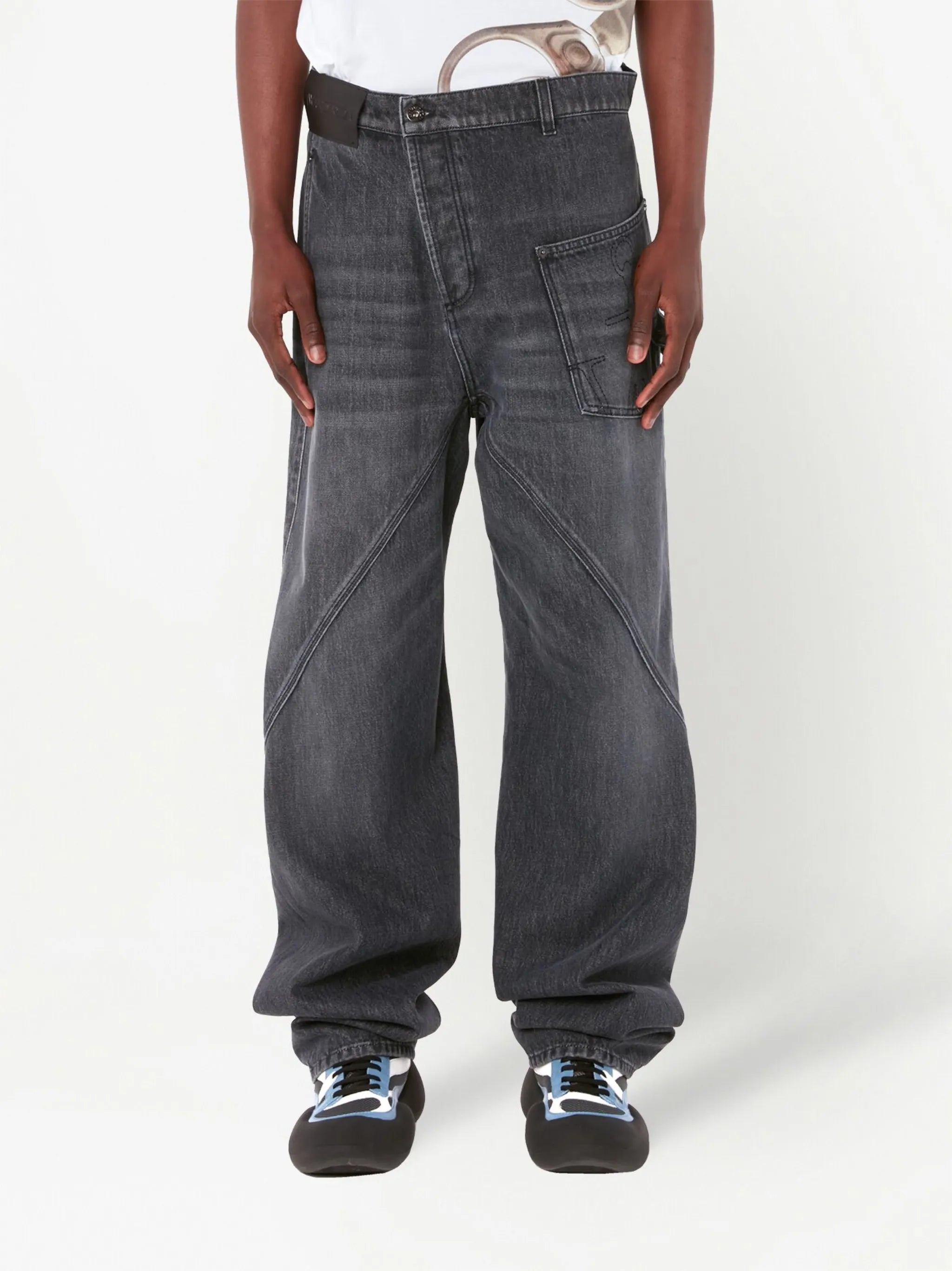 Twisted workwear jeans