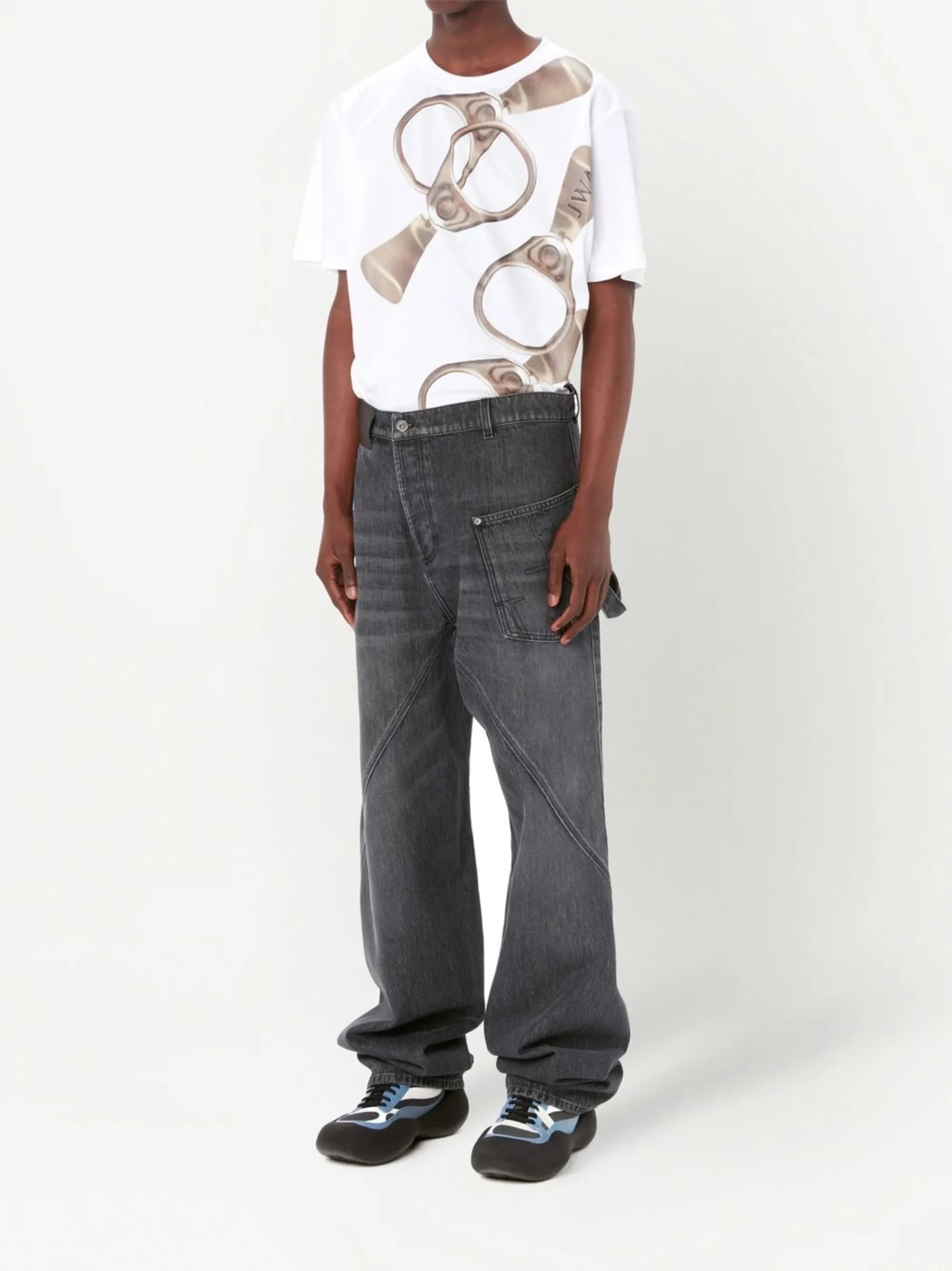 Twisted workwear jeans
