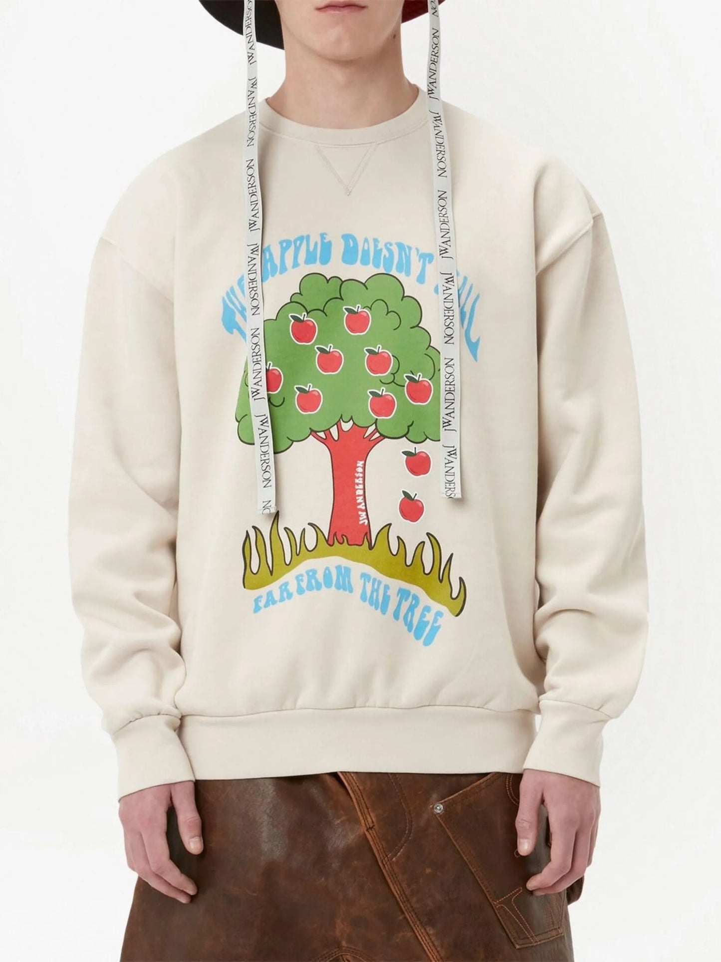 Apple Tree graphic-print sweatshirt