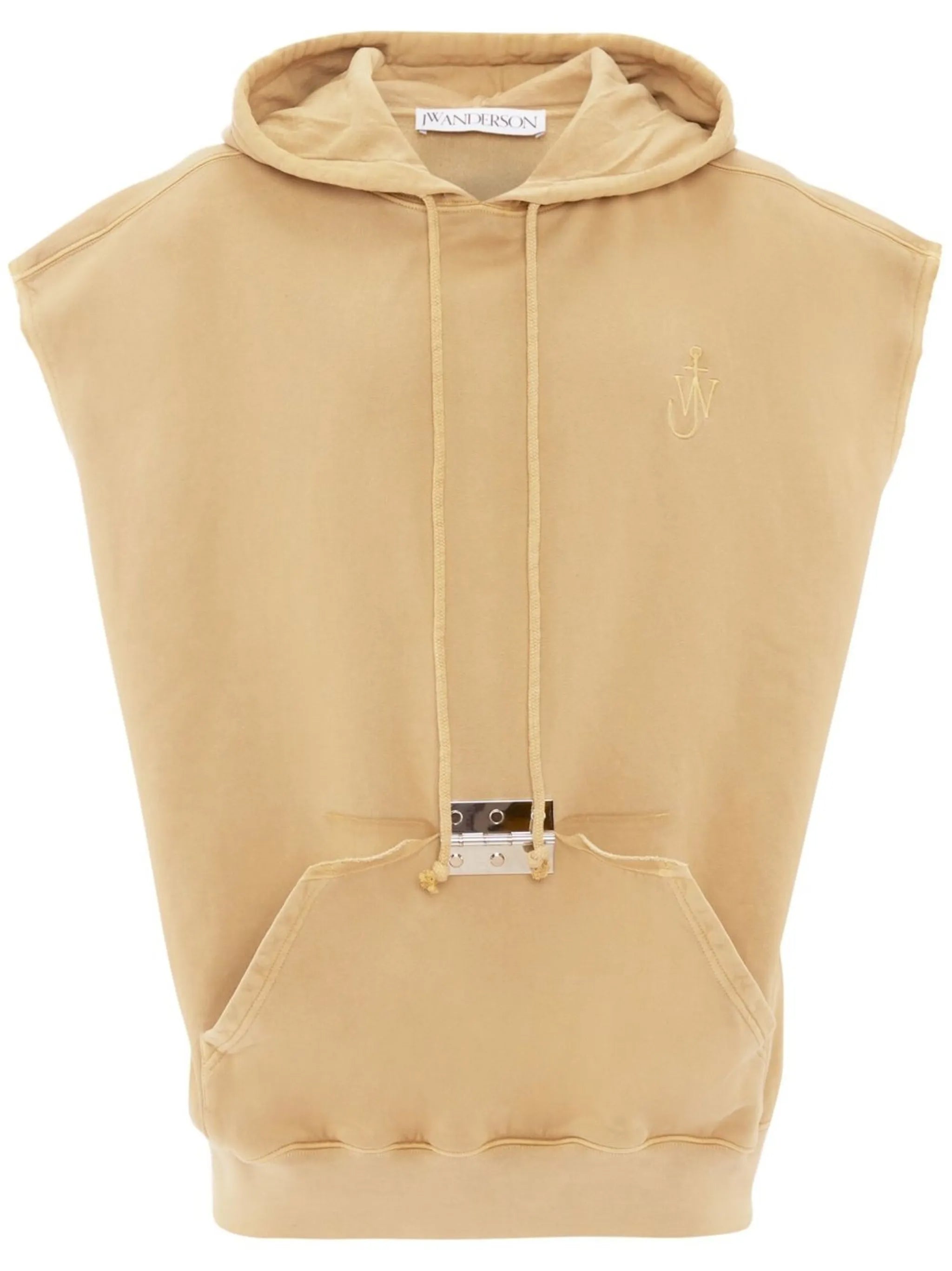 sleeveless hinge hoodie