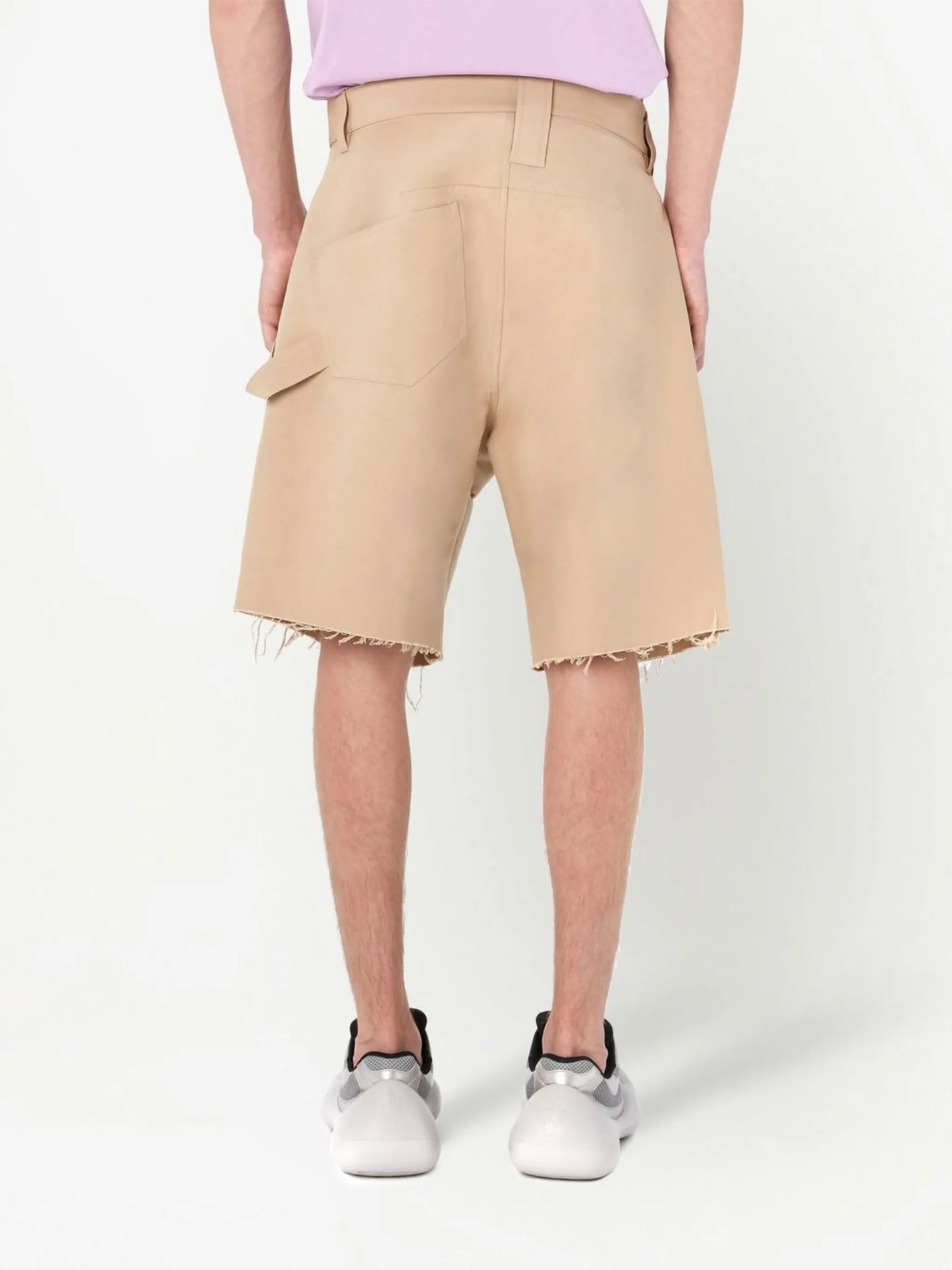 twisted chino shorts