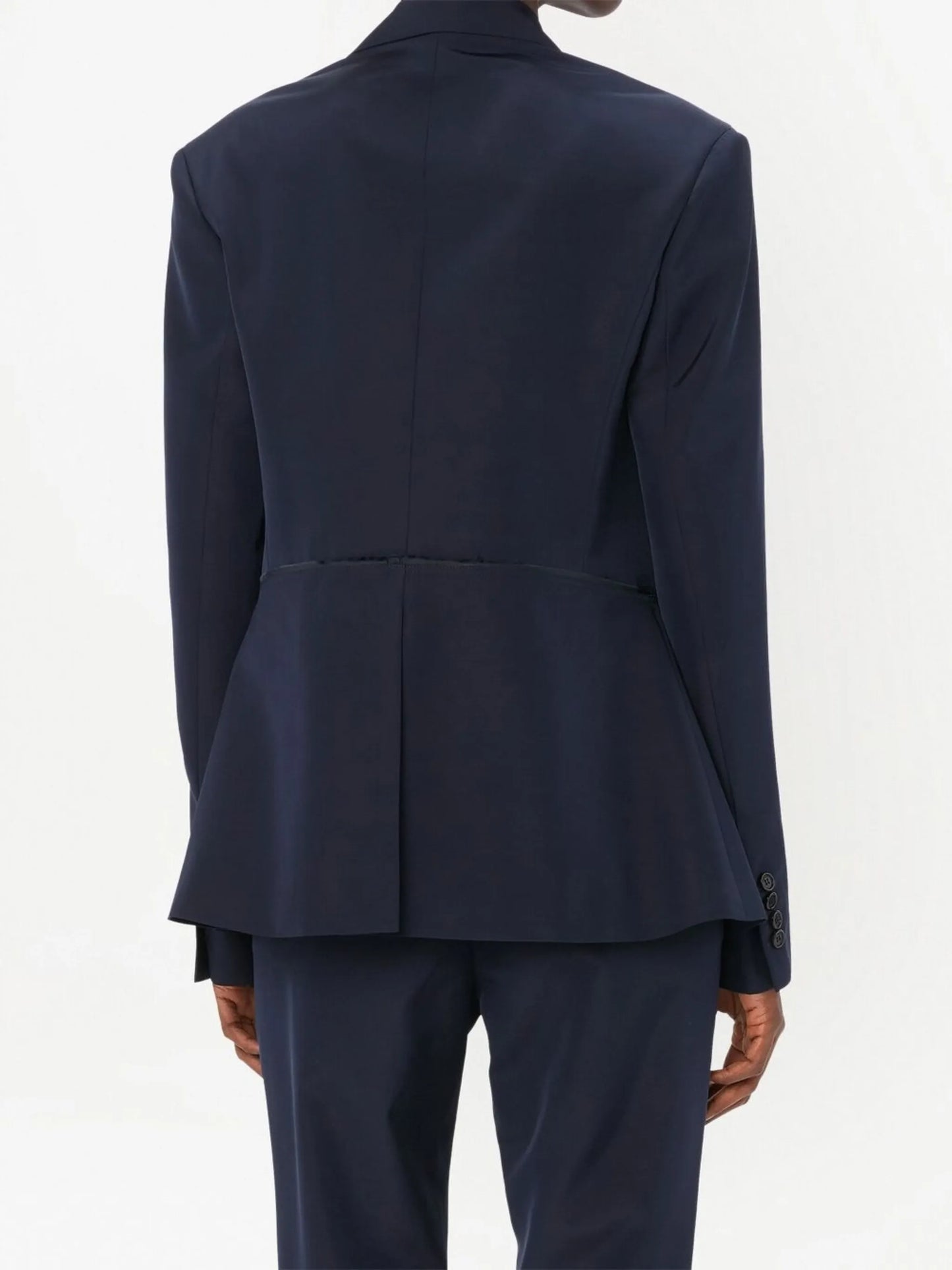 single-breasted blazer