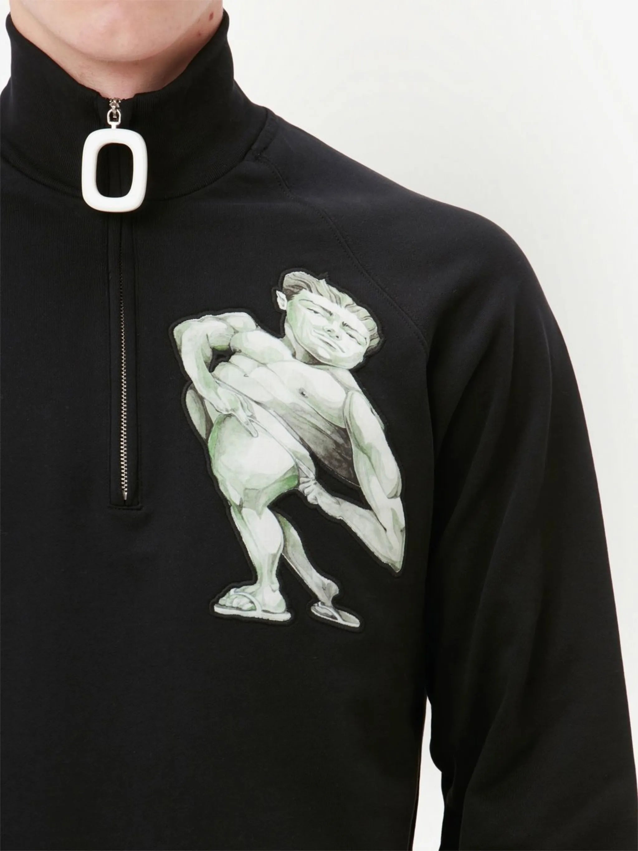 Anglada half-zip jumper