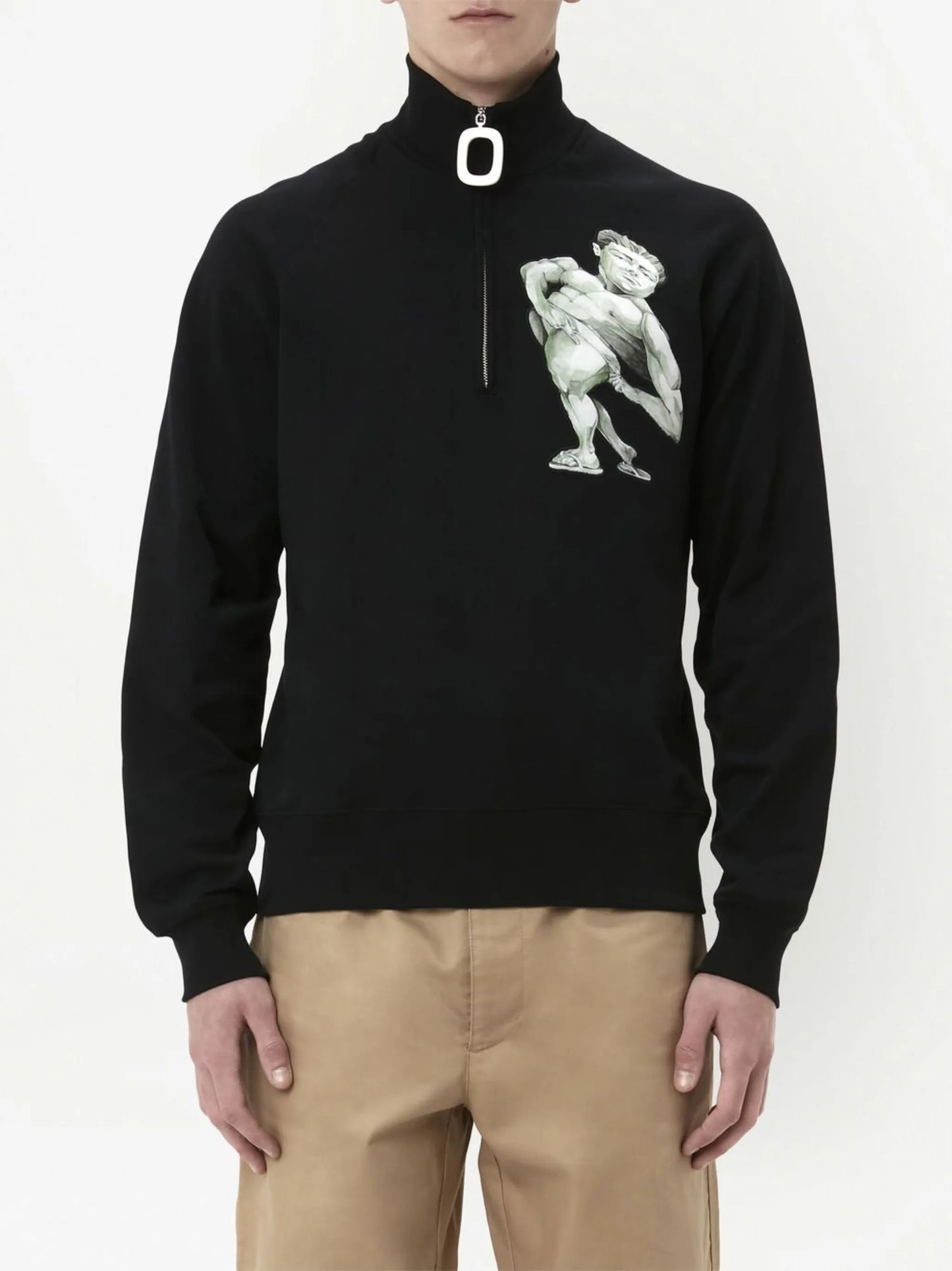 Anglada half-zip jumper