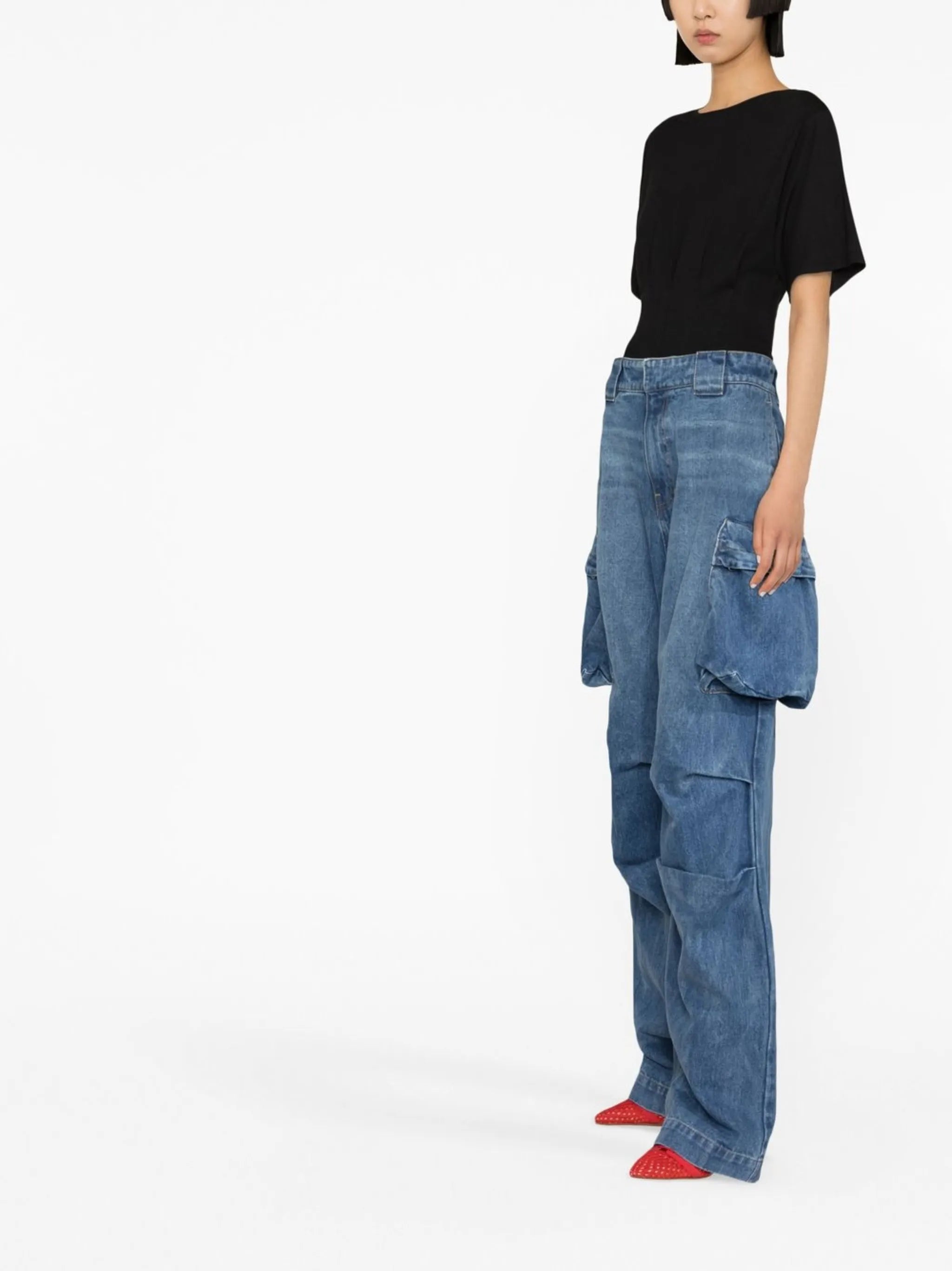 corset-style T-shirt