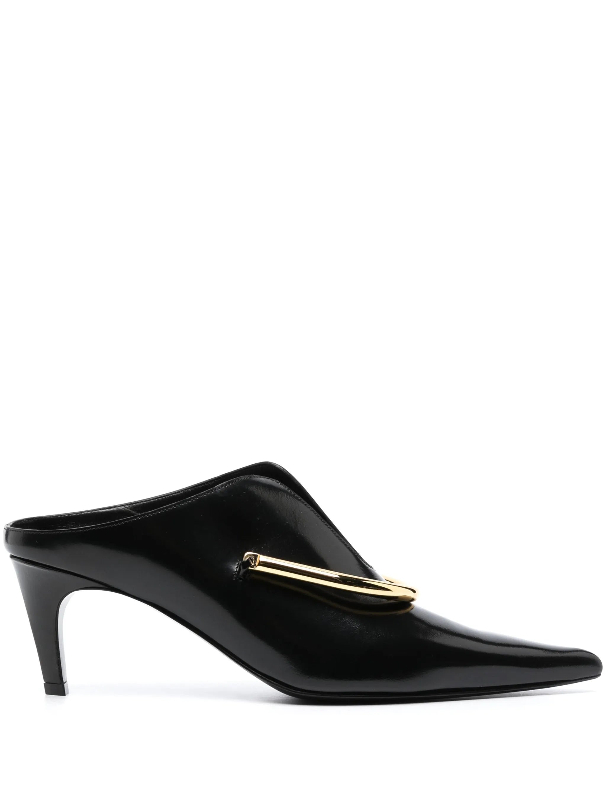 60mm leather mules