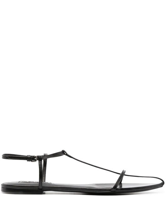 Thong ankle-strap sandals