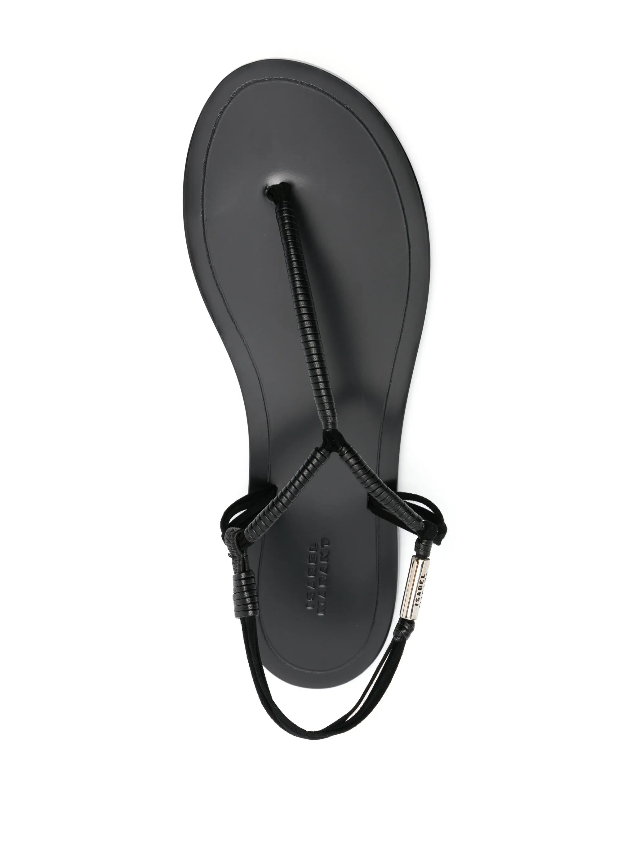 single toe strap sandals