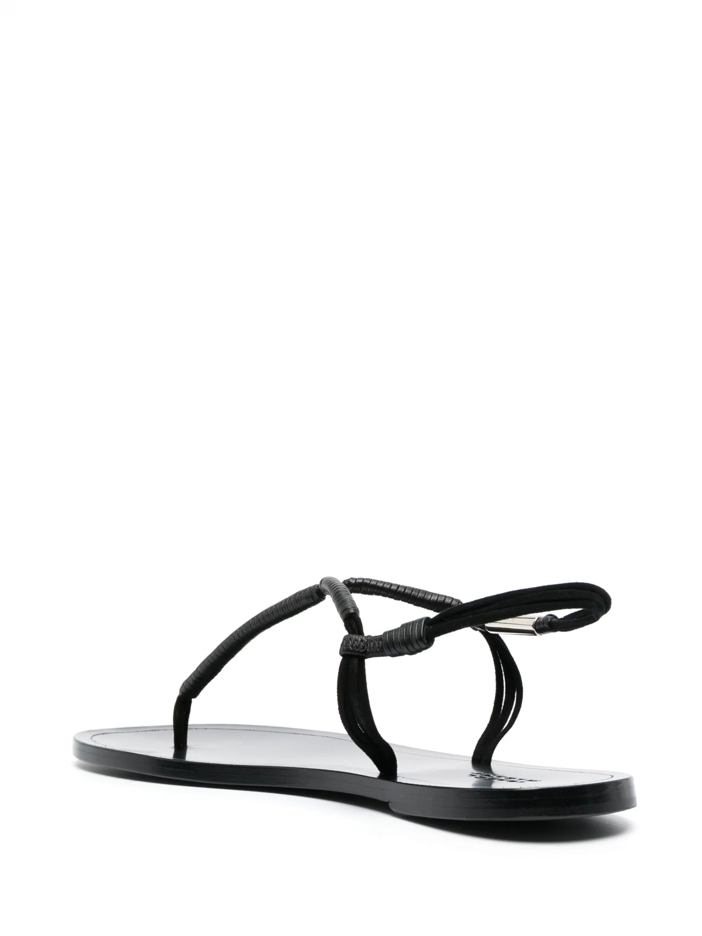 single toe strap sandals
