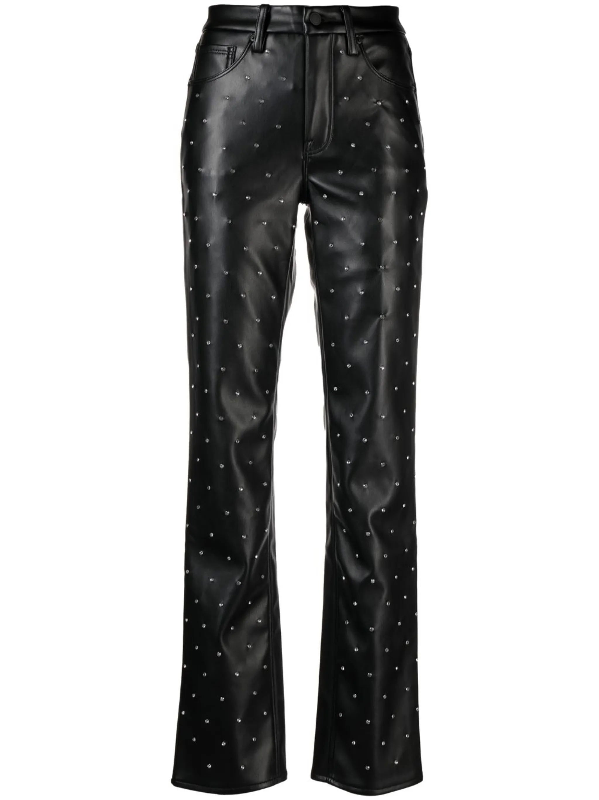 Good Icon crystal-embellished trousers