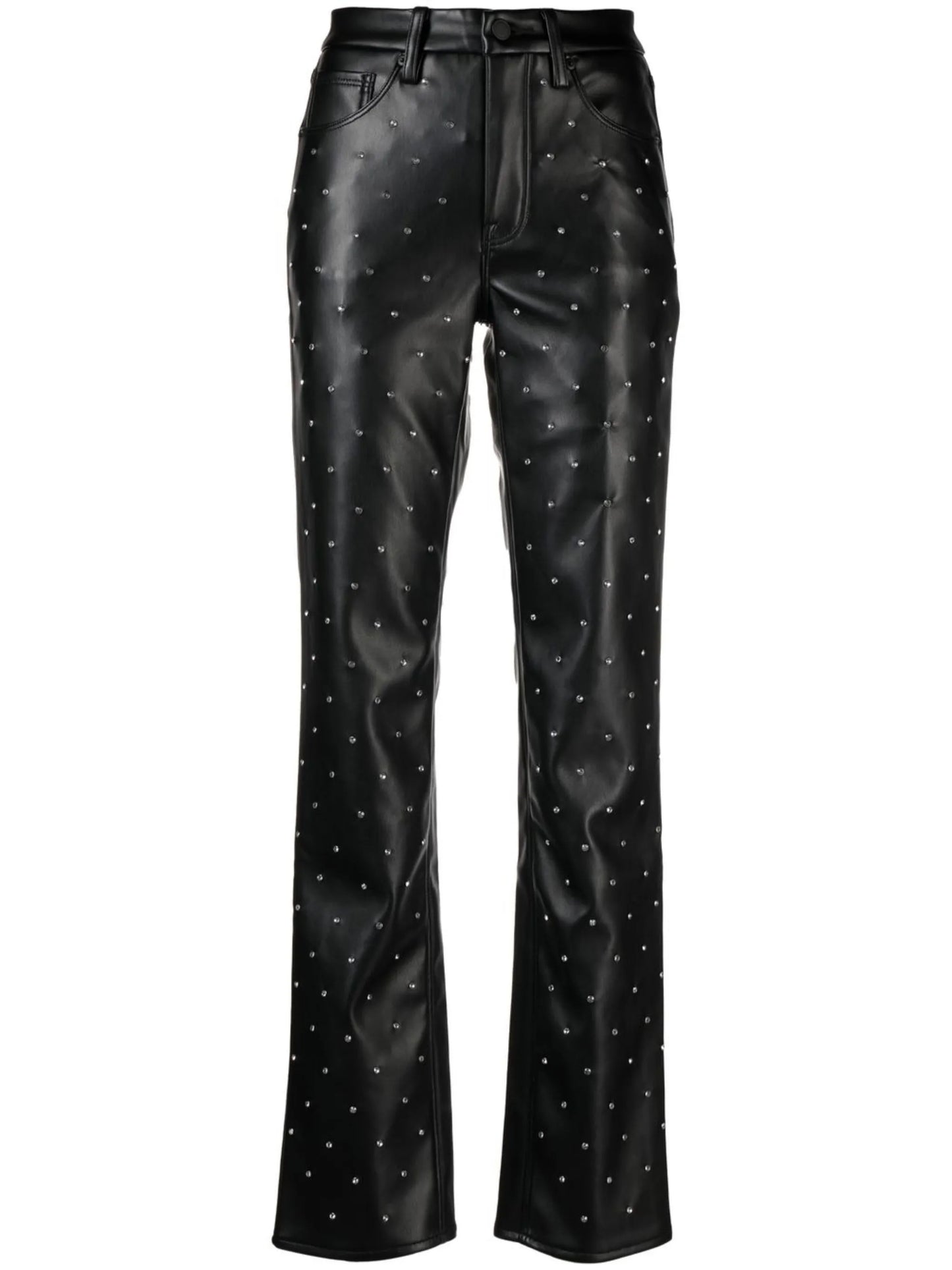 Good Icon crystal-embellished trousers