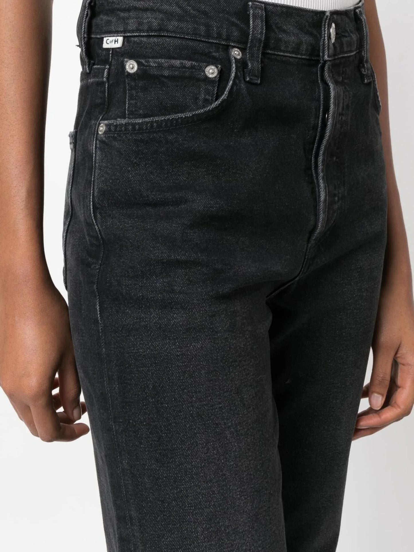 Florence cropped straight-leg jeans