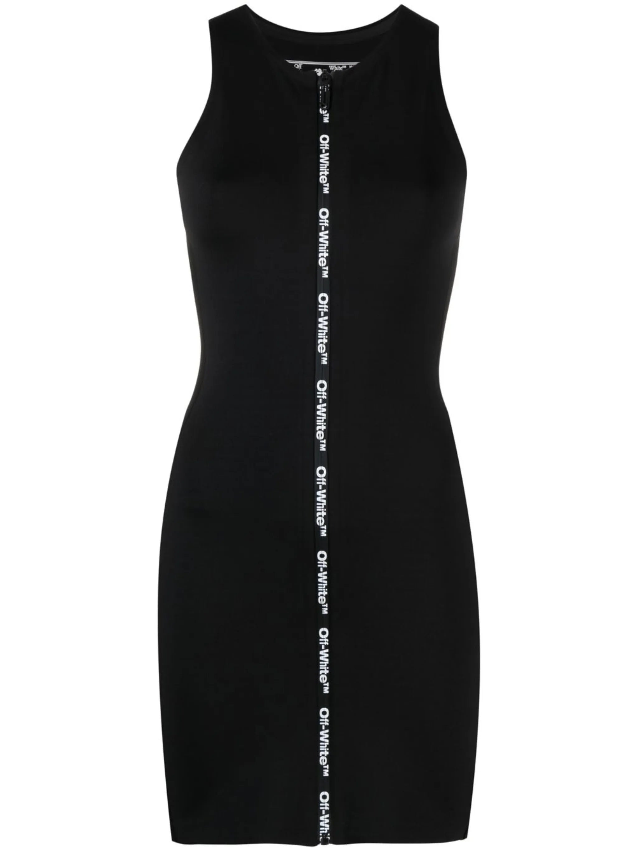 logo-tape minidress