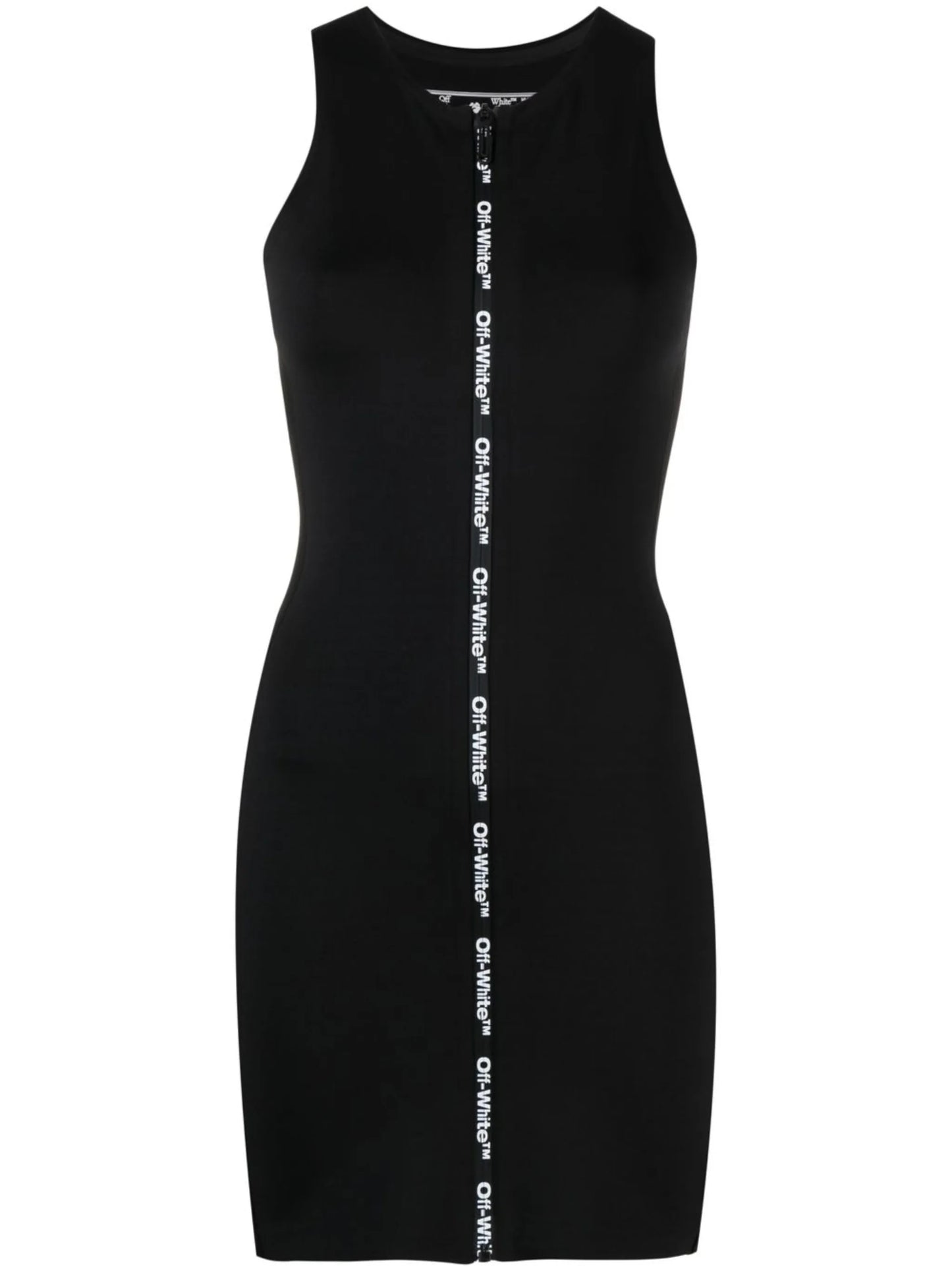 logo-tape minidress
