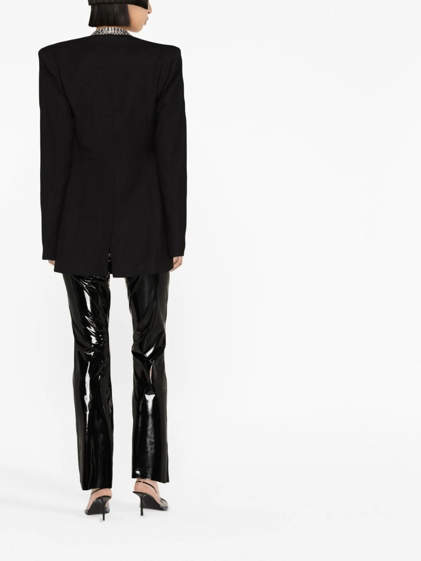 Elvis crystal-embellished blazer