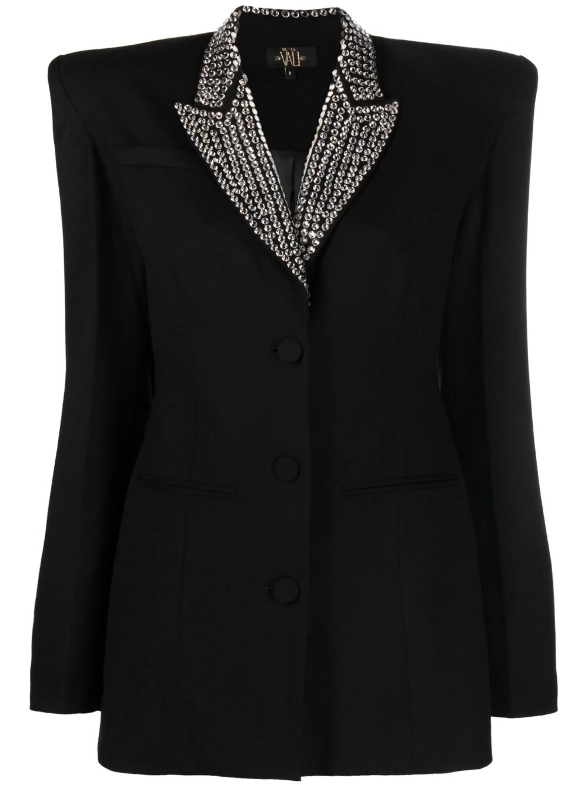 Elvis crystal-embellished blazer