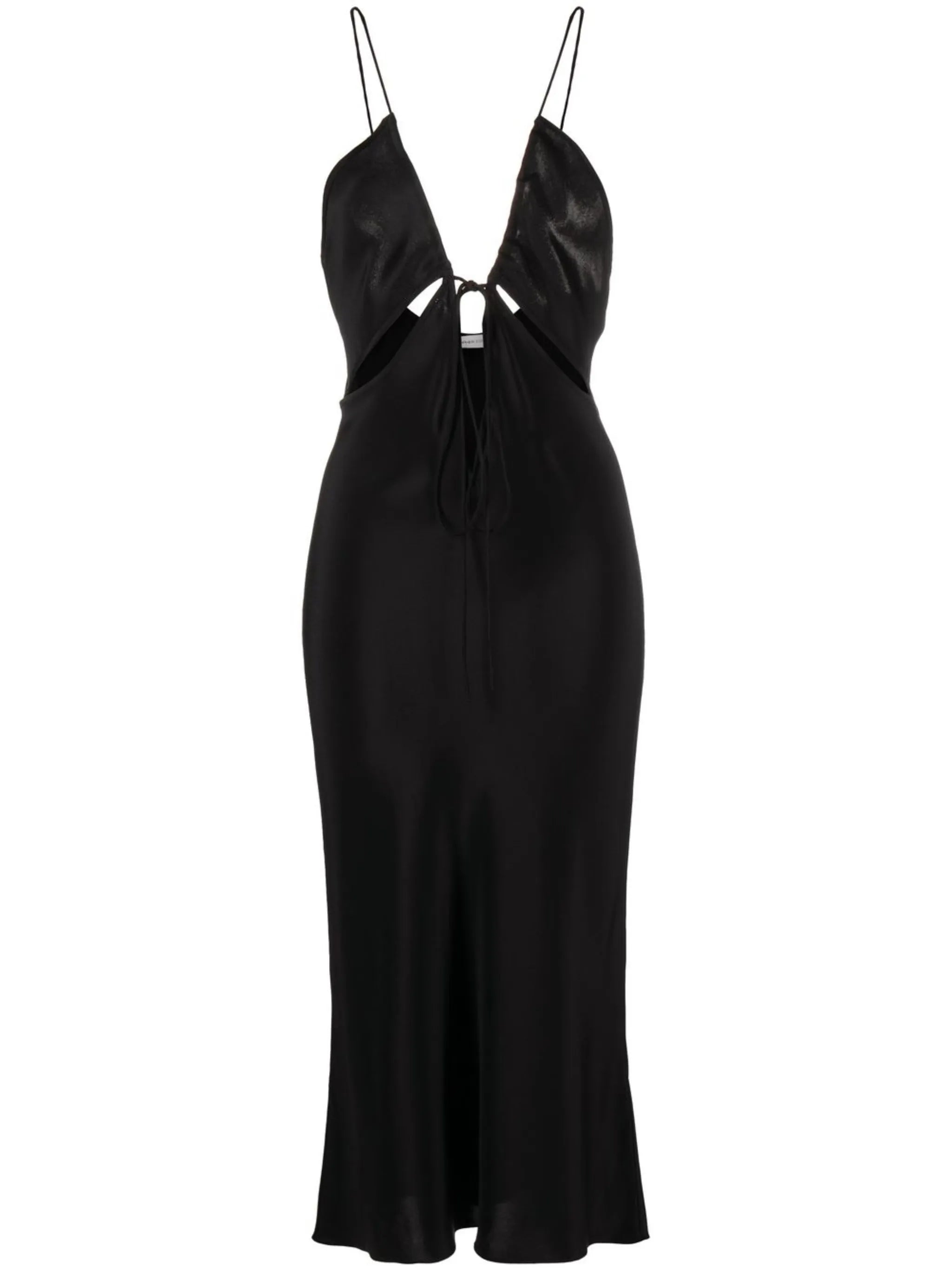 Triquetra silk slip dress