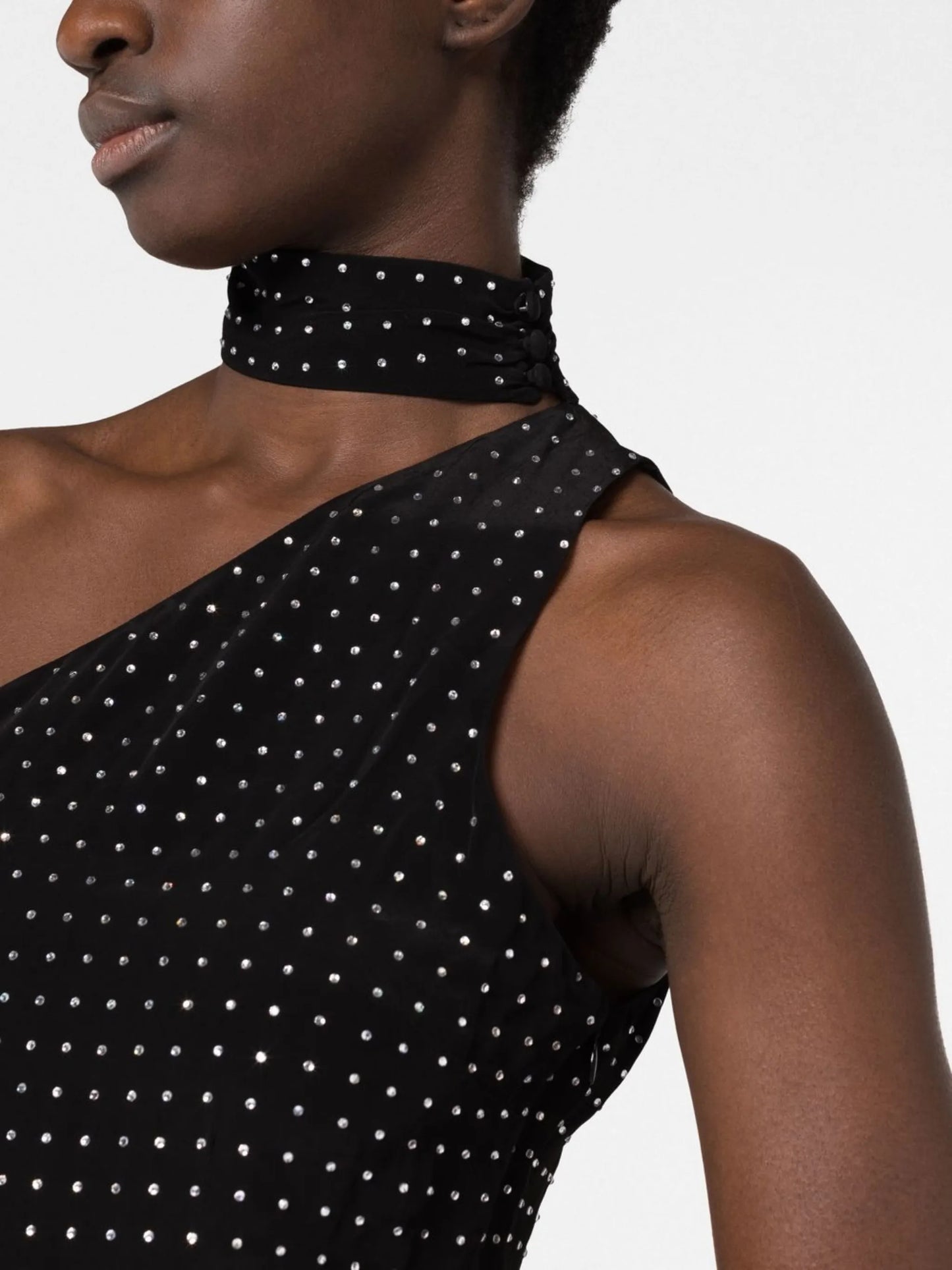 Graceland crystal-embellished midi dress