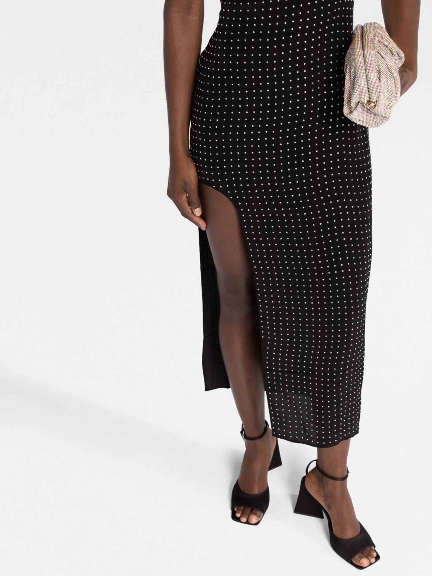 Graceland crystal-embellished midi dress