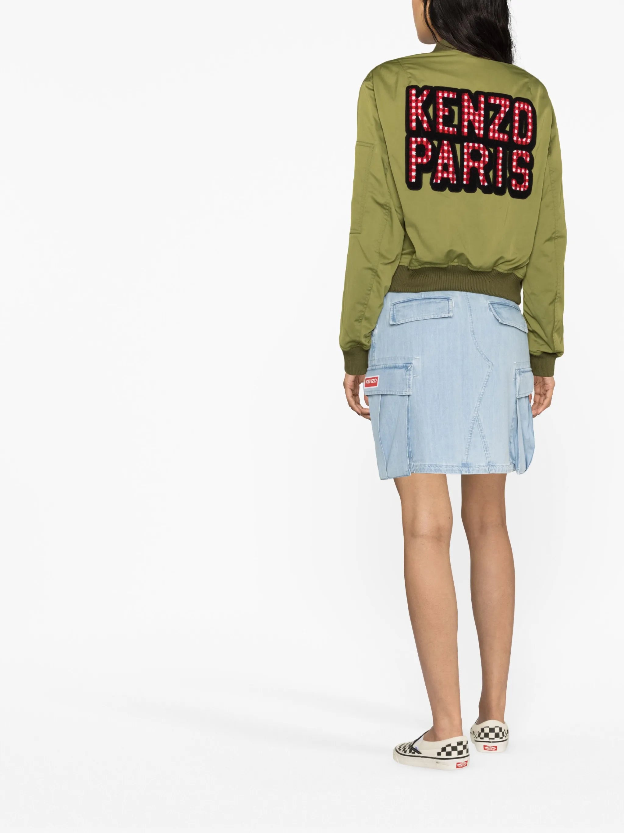 A-line cargo skirt