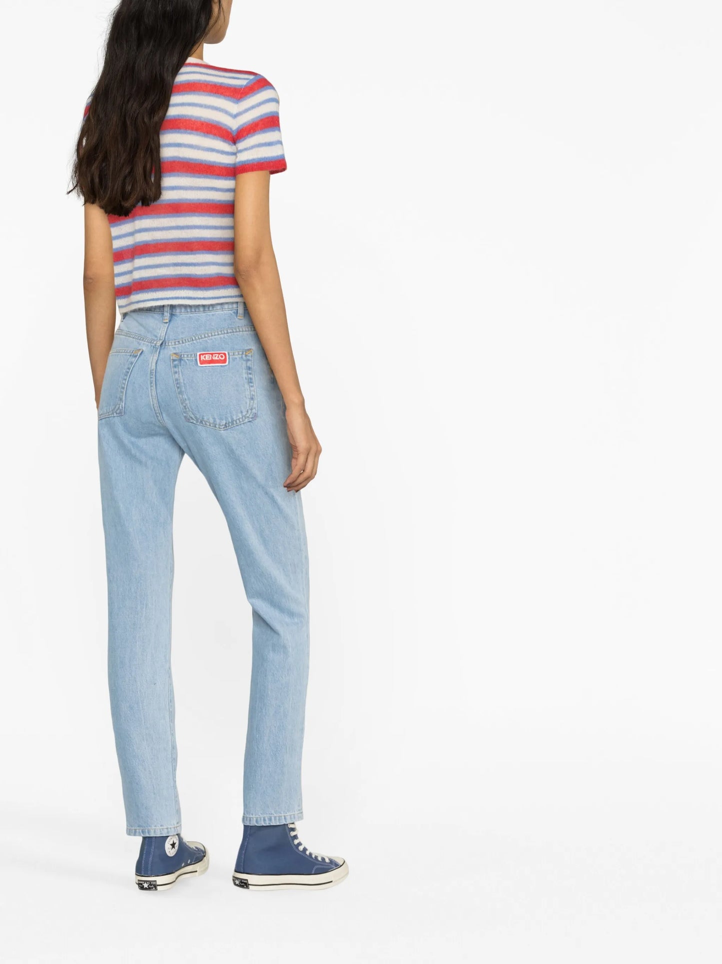 Asagao straight-leg jeans