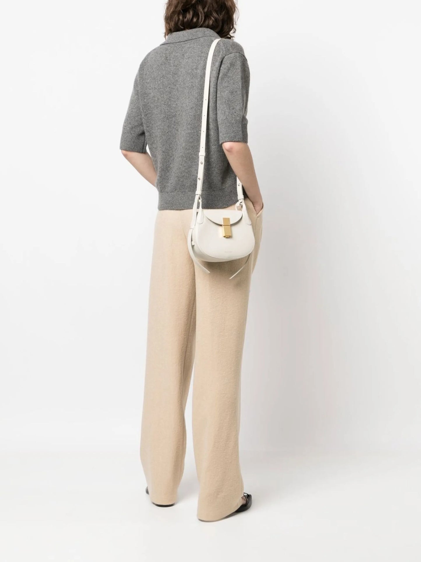 Mini Lausanne leather crossbody