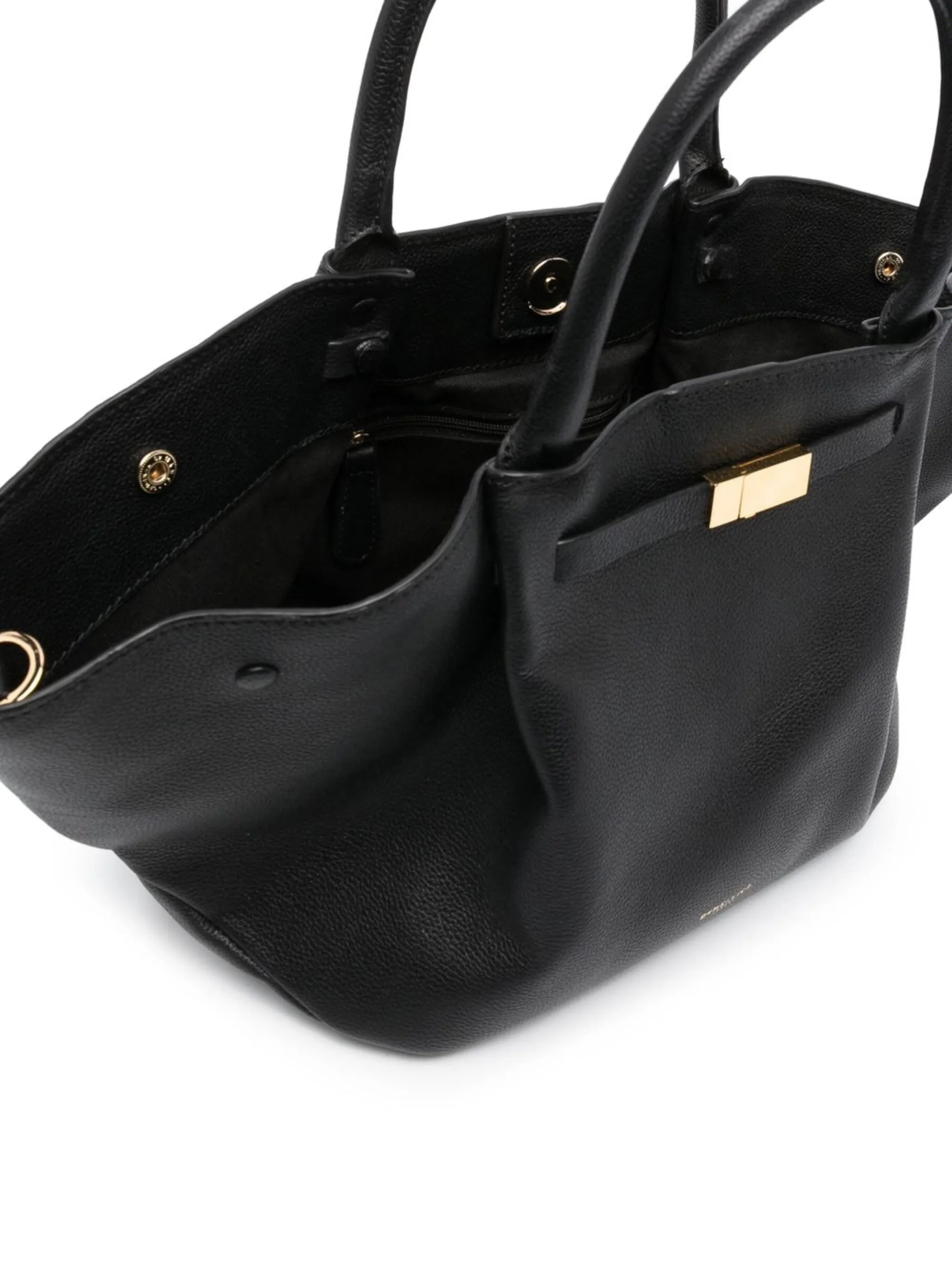 oversized leather tote bag