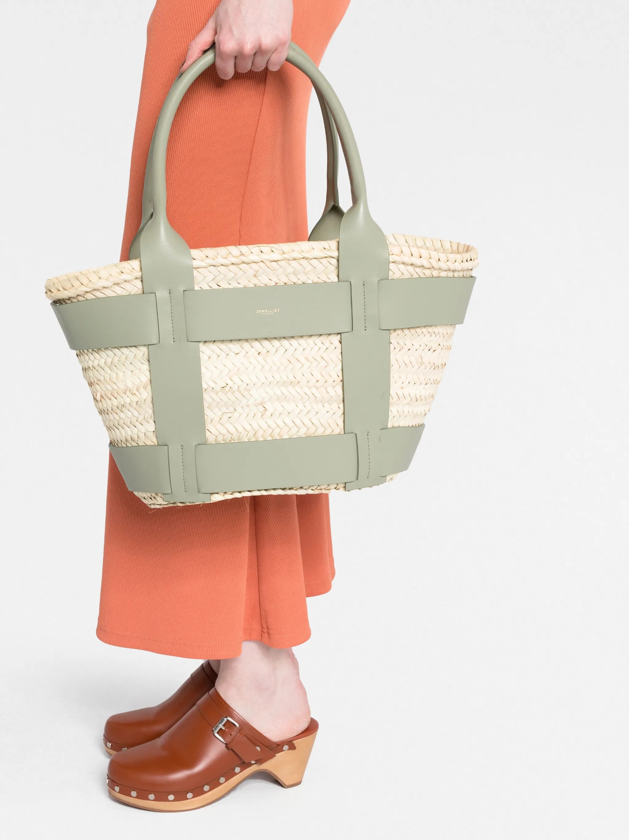 The Maxi Santorini raffia tote bag