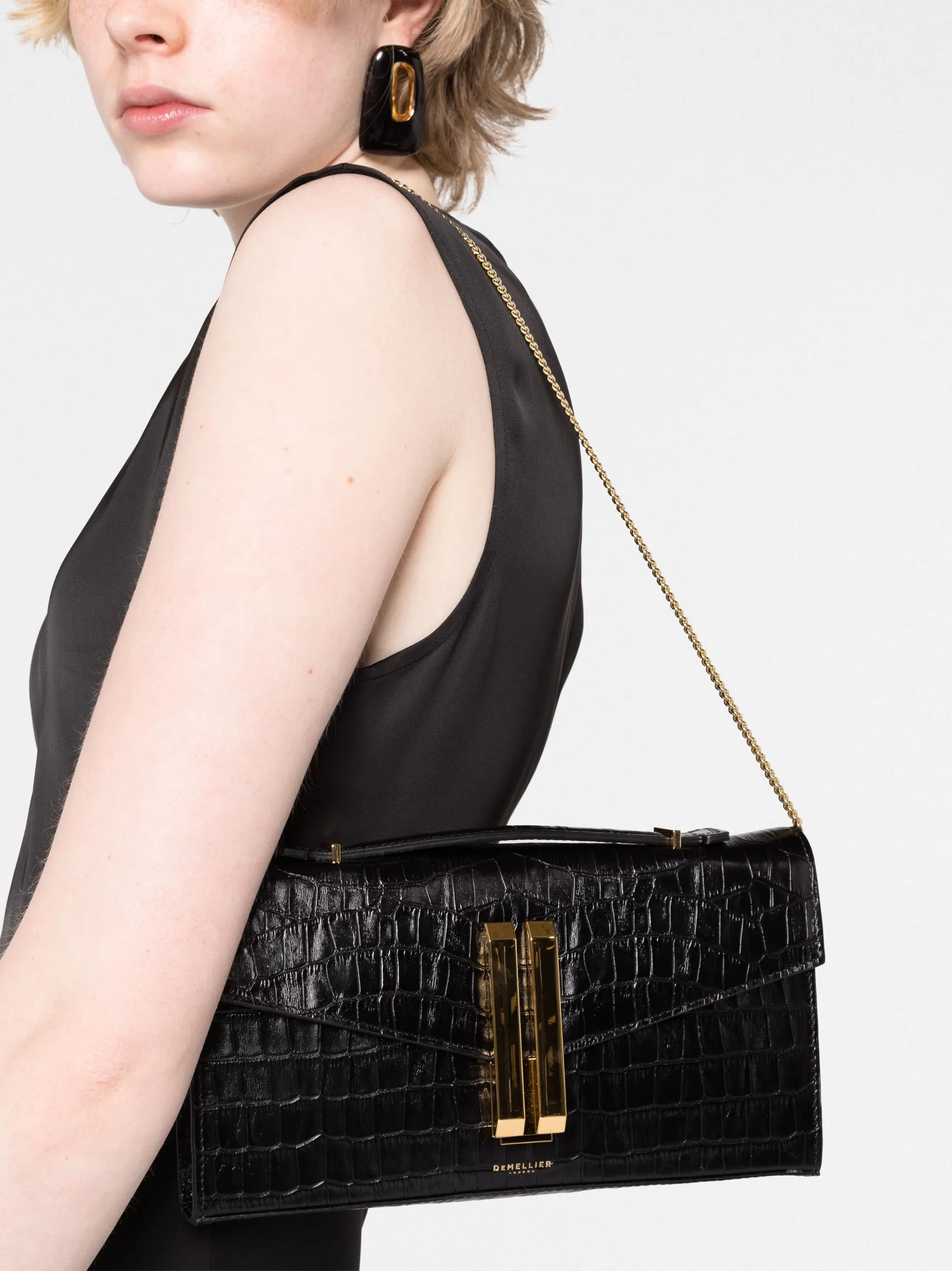 The Vancouver leather clutch