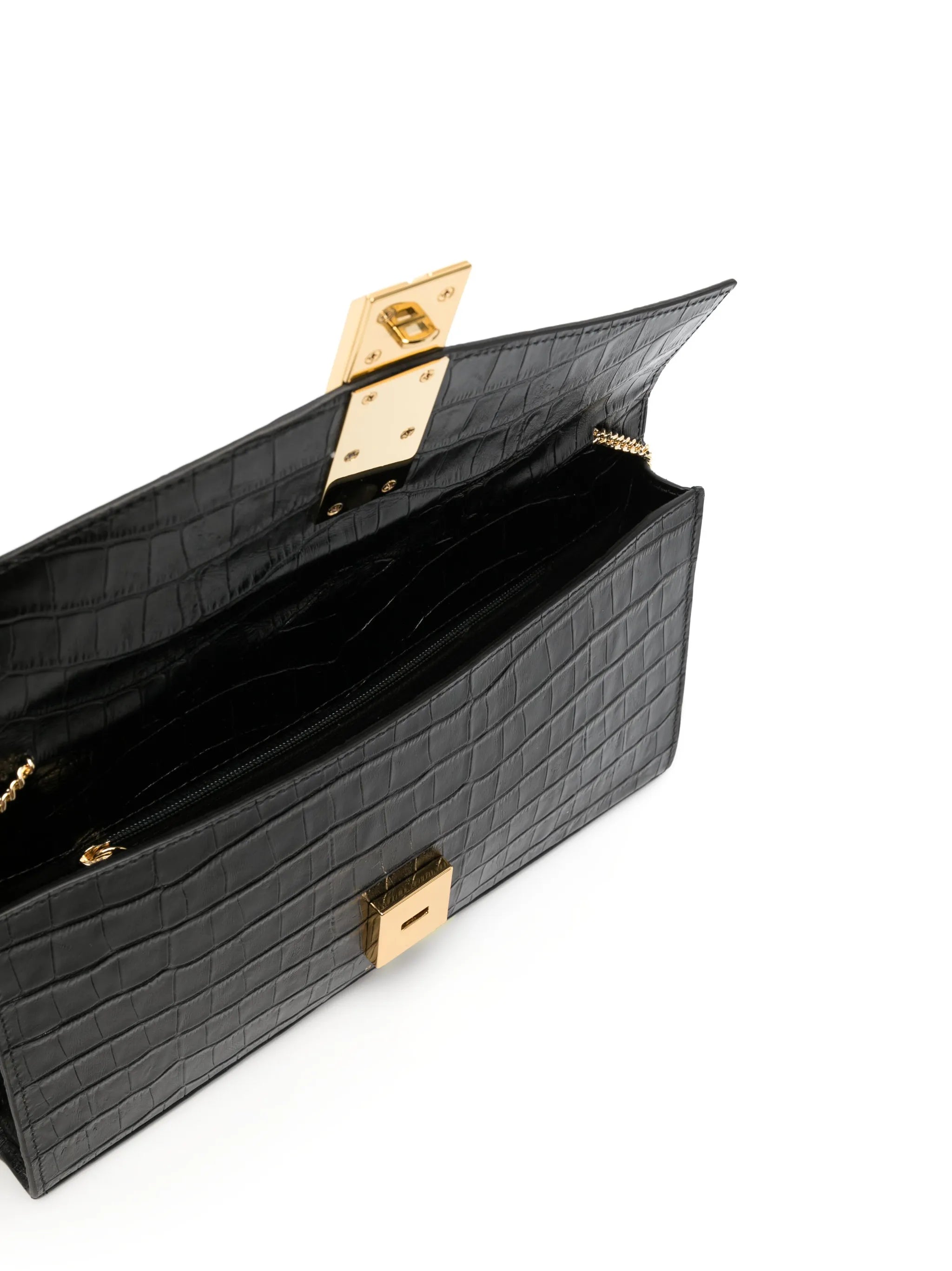 The Vancouver leather clutch