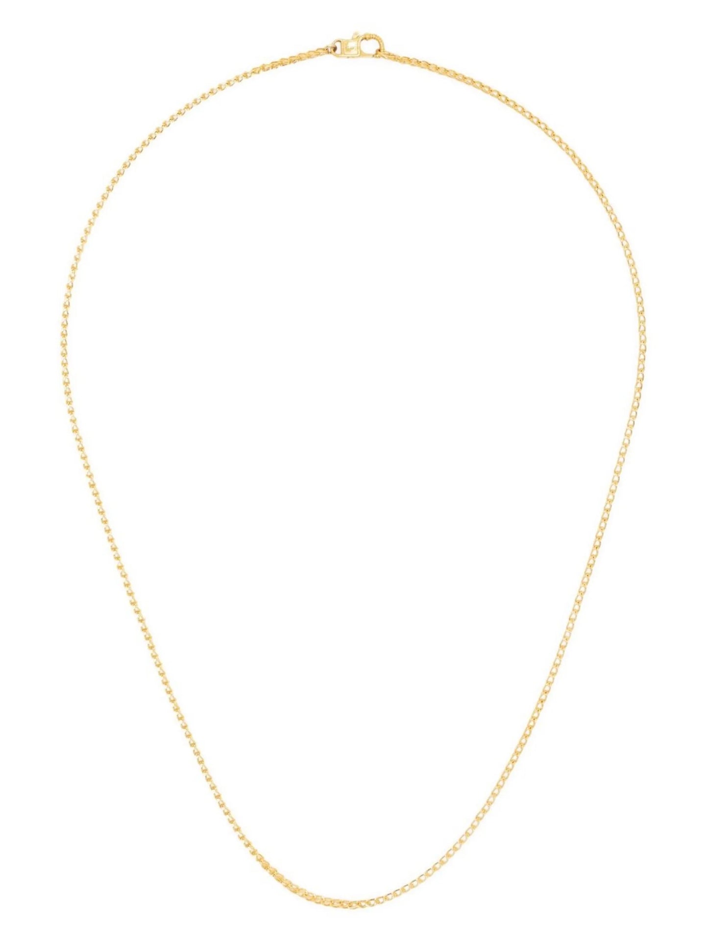 22kt recycled yellow gold chain necklace