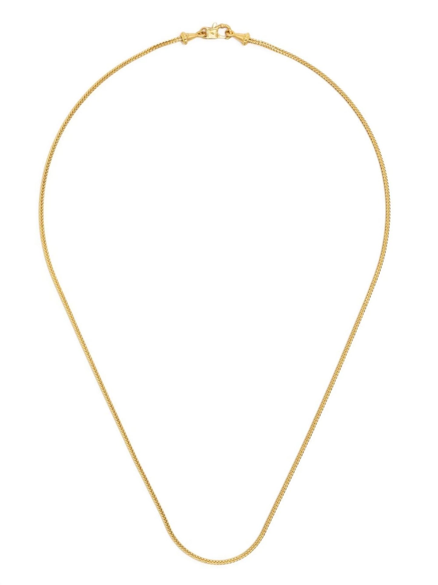 22kt yellow gold Duo Loop-in-Loop chain necklace