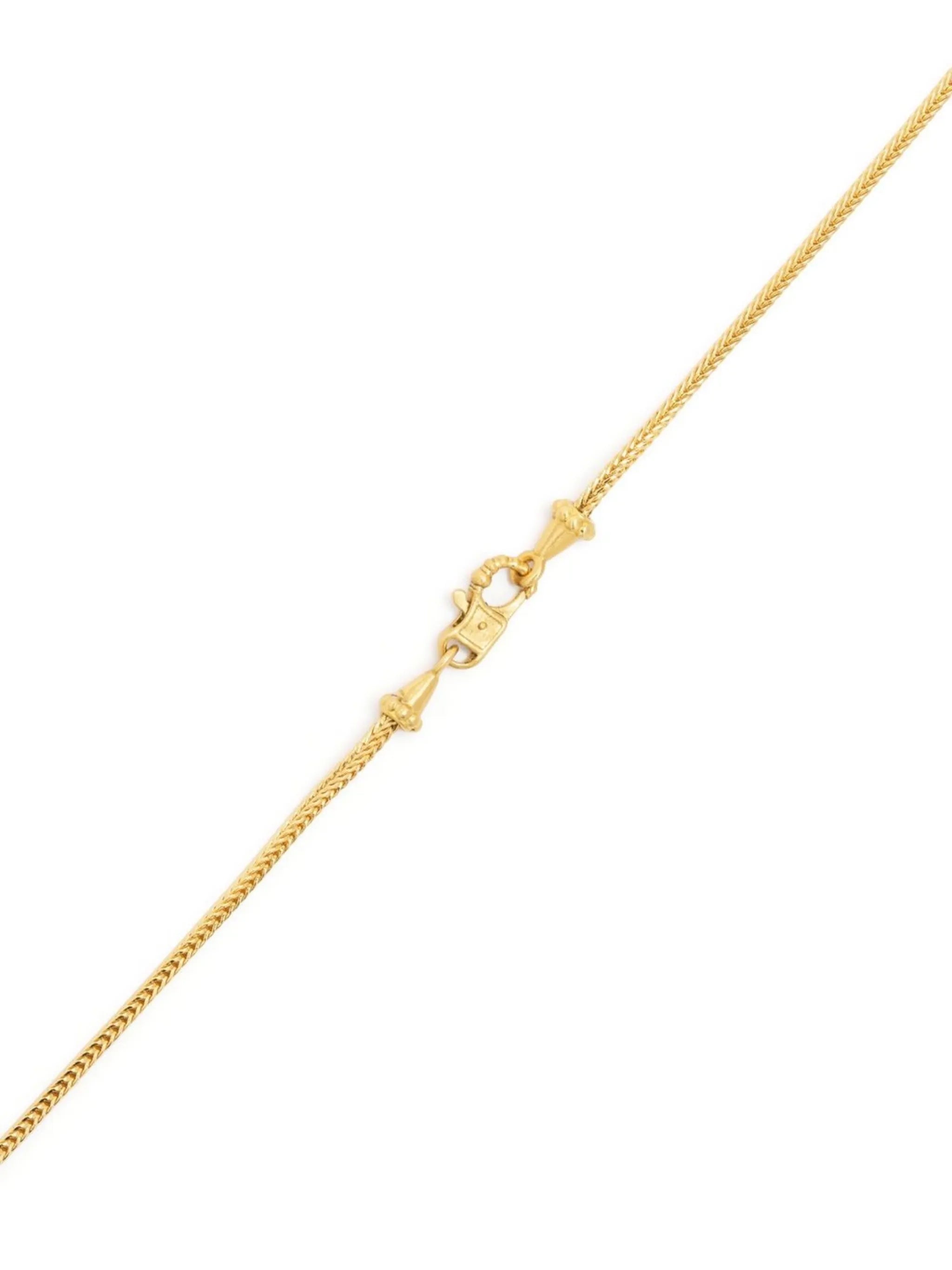 22kt yellow gold Duo Loop-in-Loop chain necklace