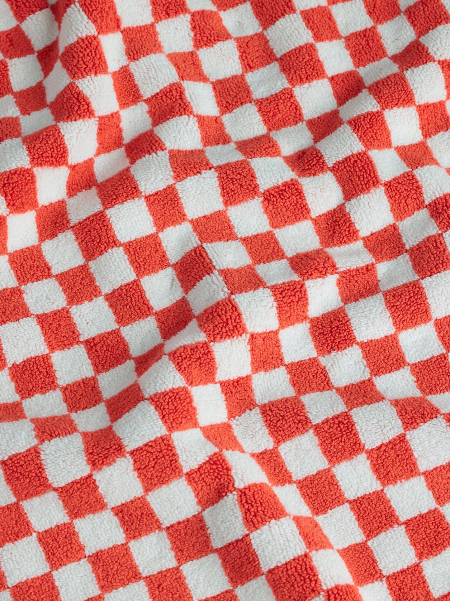 Paloma checkerboard-print bath mat