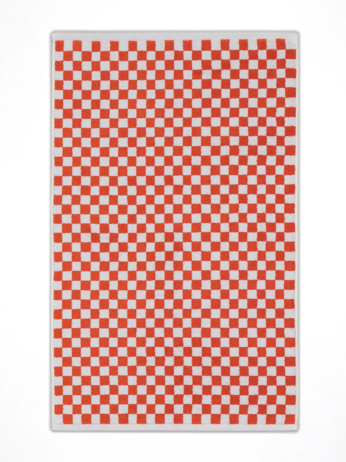 Paloma checkerboard-print bath mat
