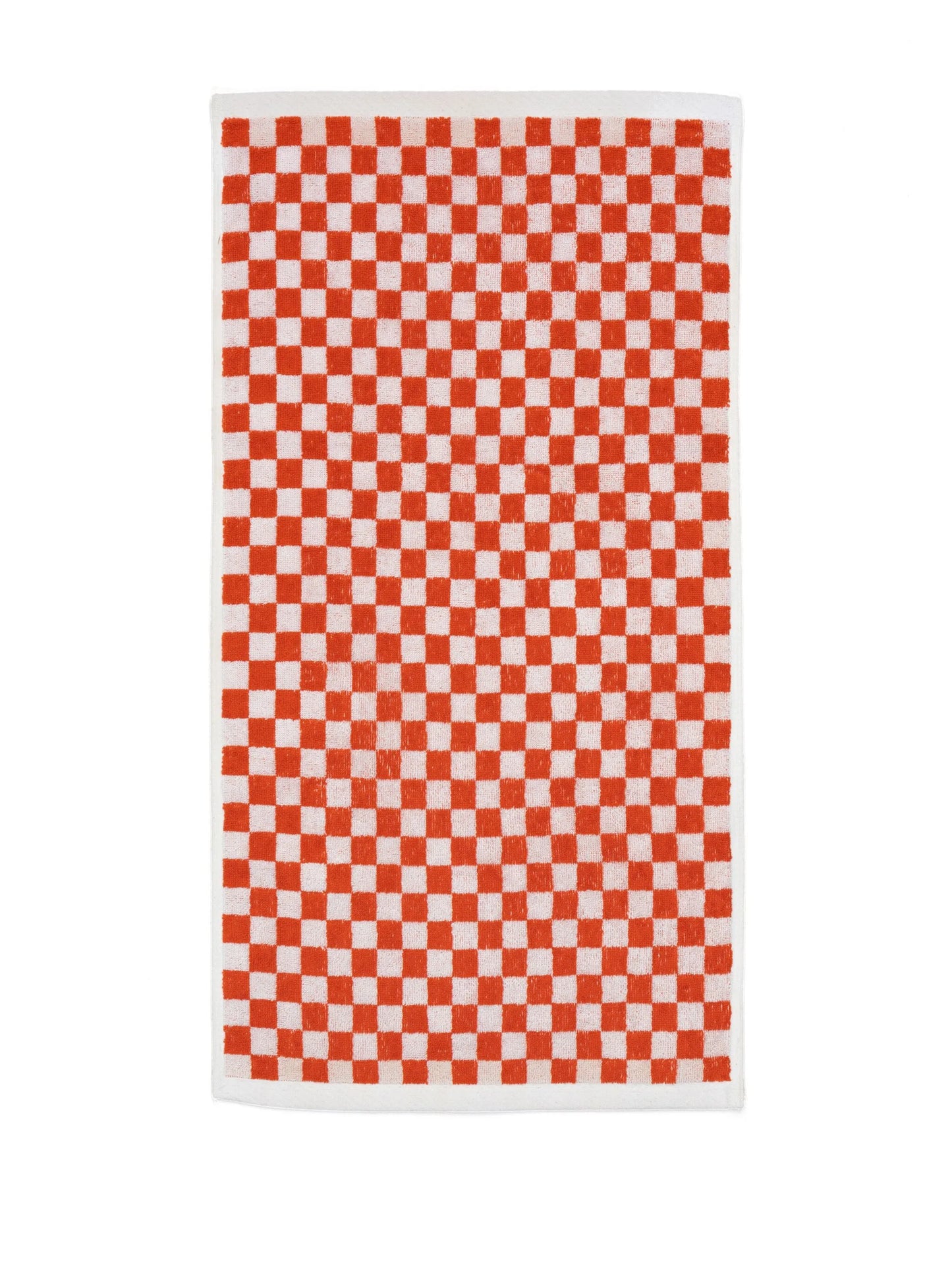 Paloma check-print towel