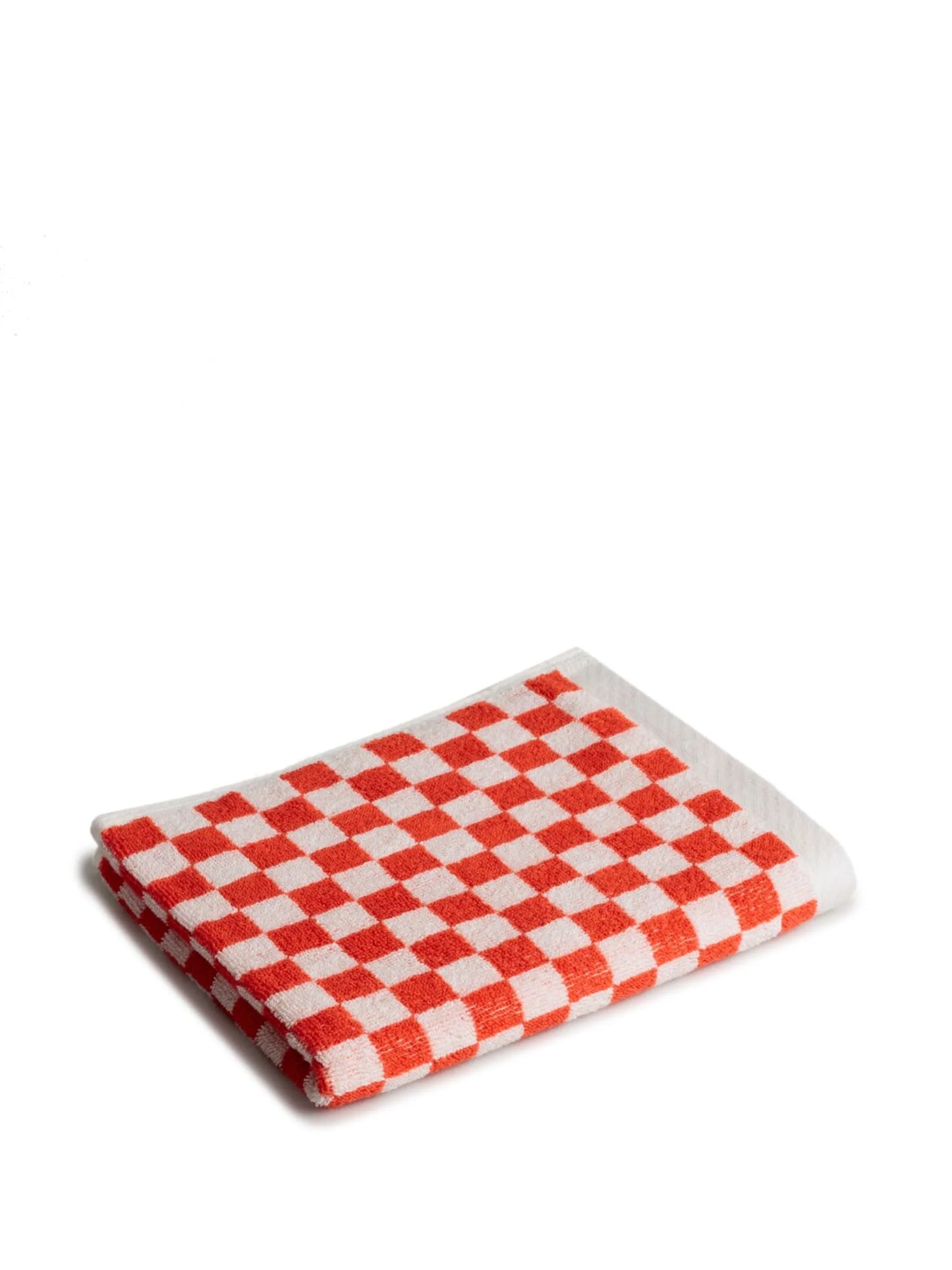 Paloma check-print towel