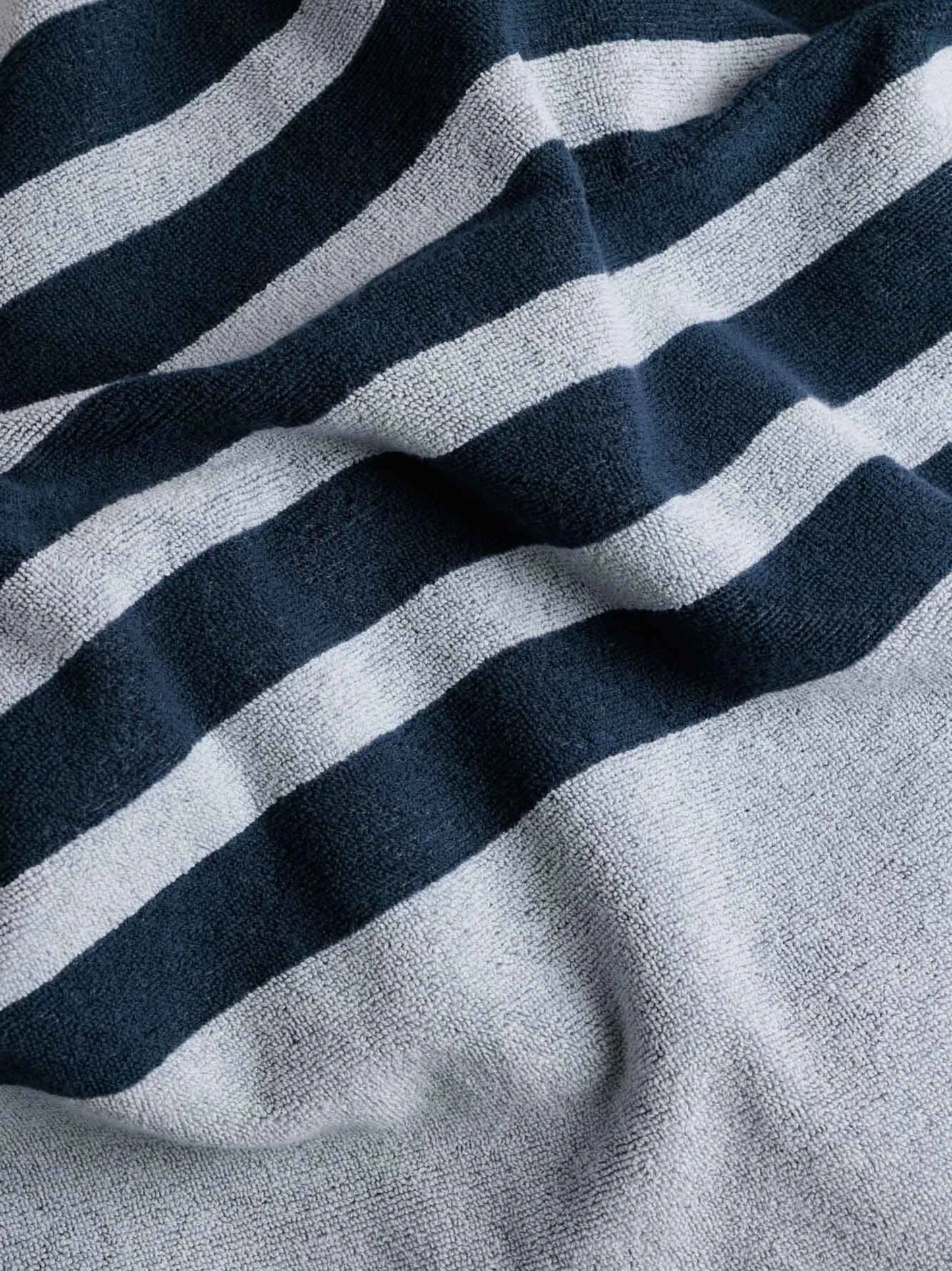 striped organic cotton towel set