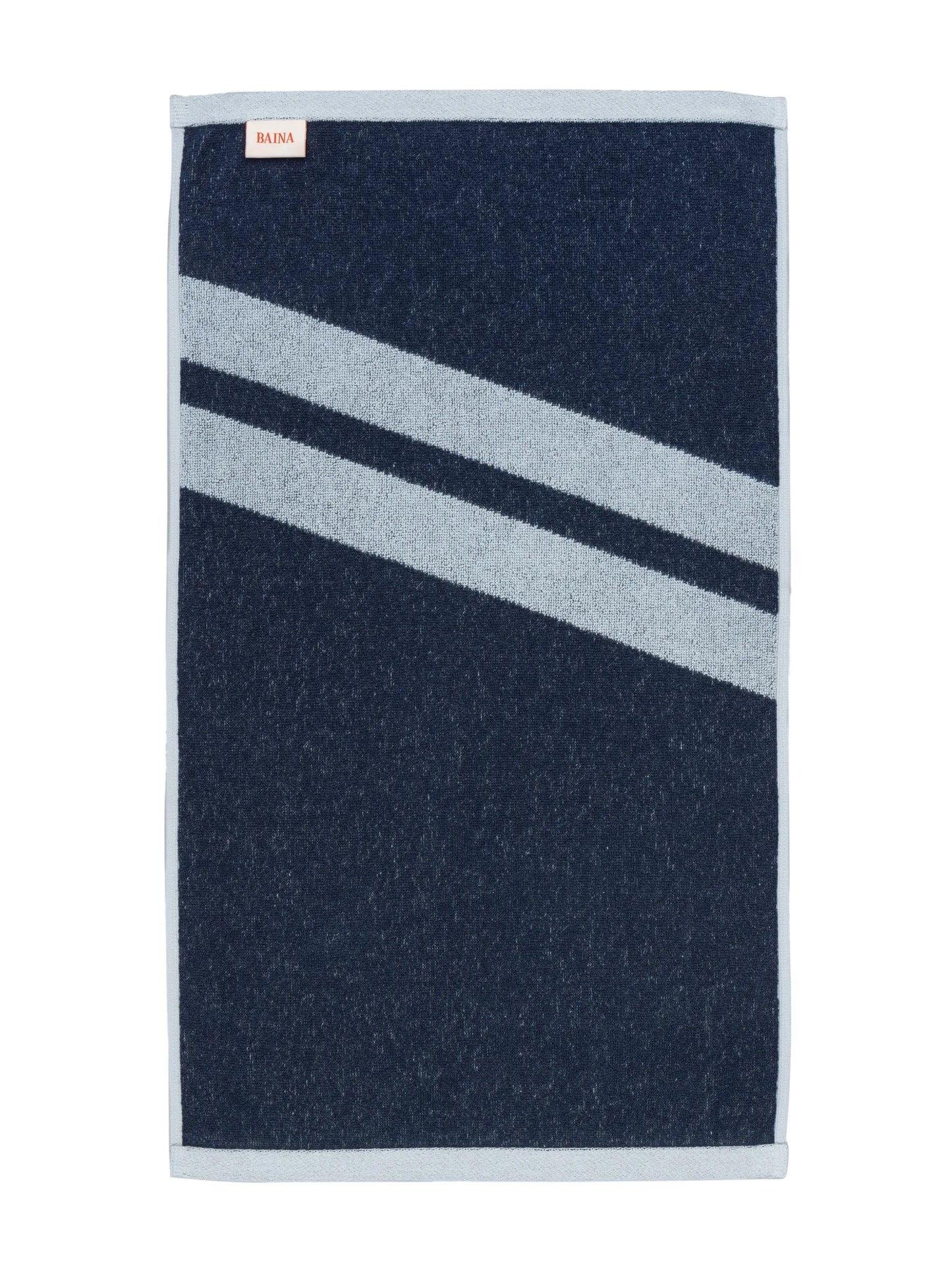 striped organic cotton towel set