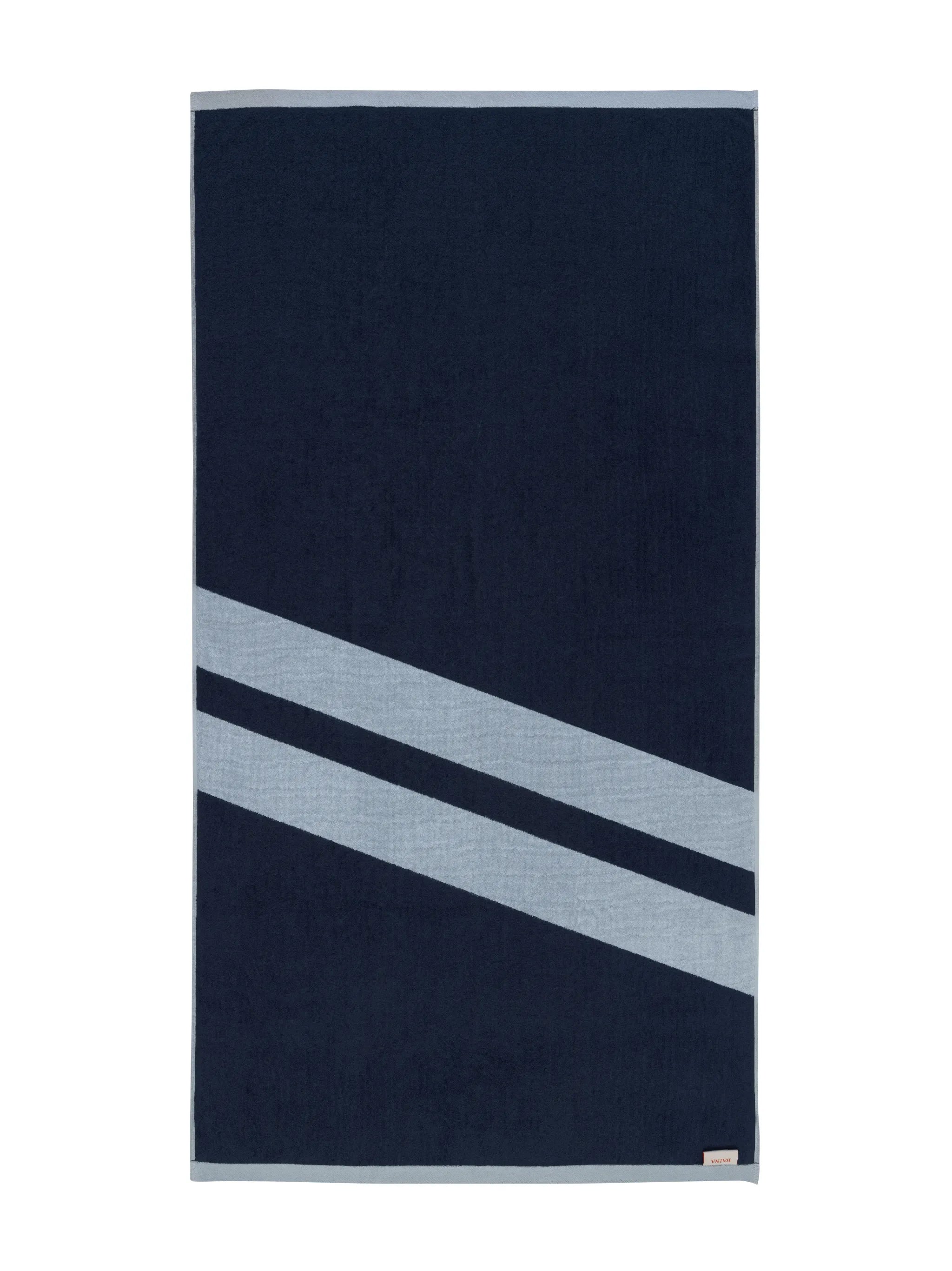 striped organic cotton towel set