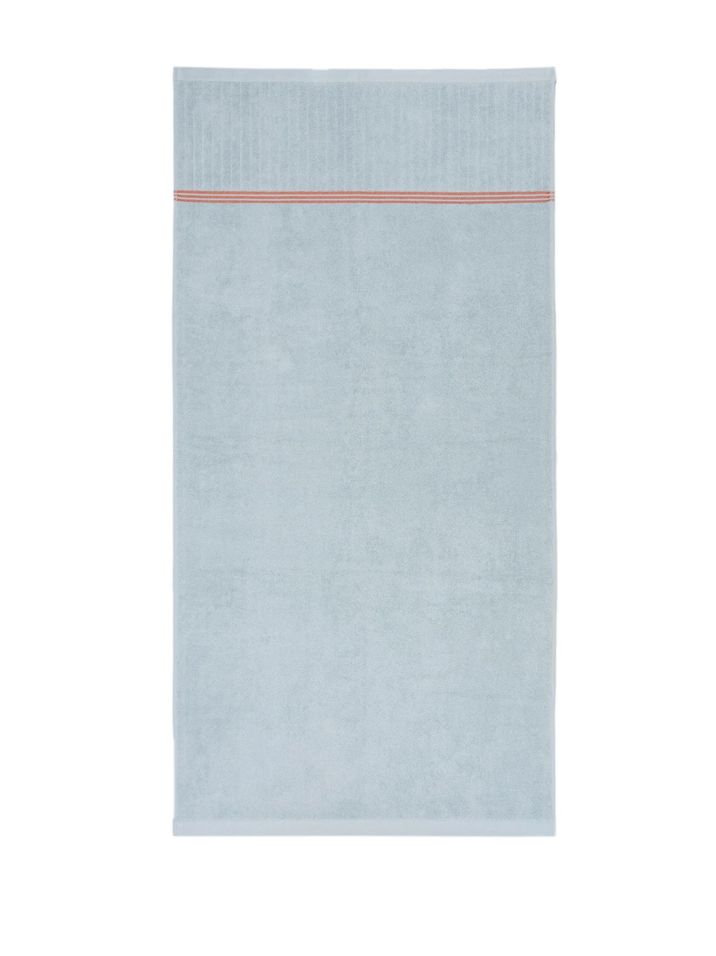 checkerboard-print organic cotton towel set