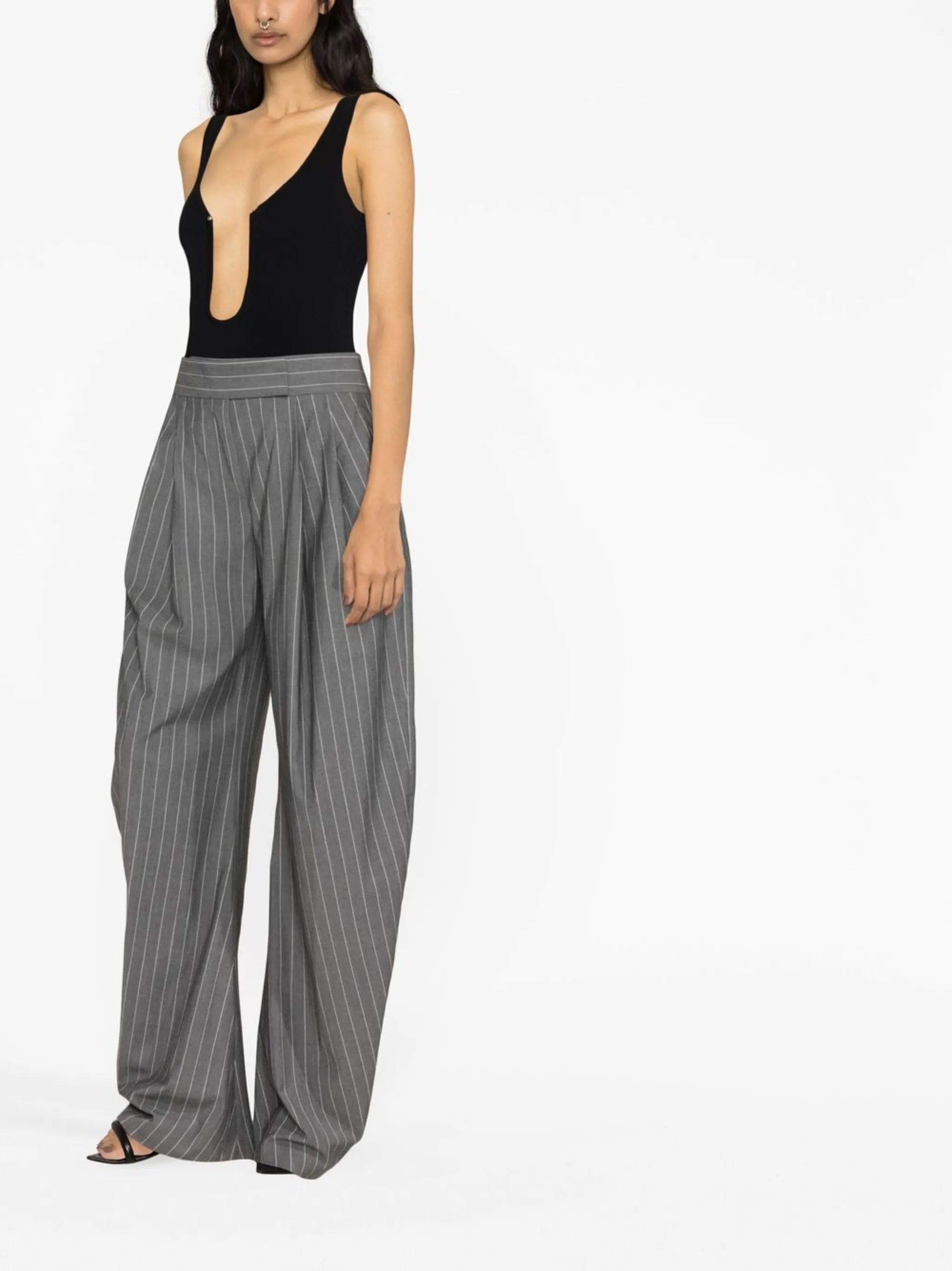 Orbit U-neck bodysuit