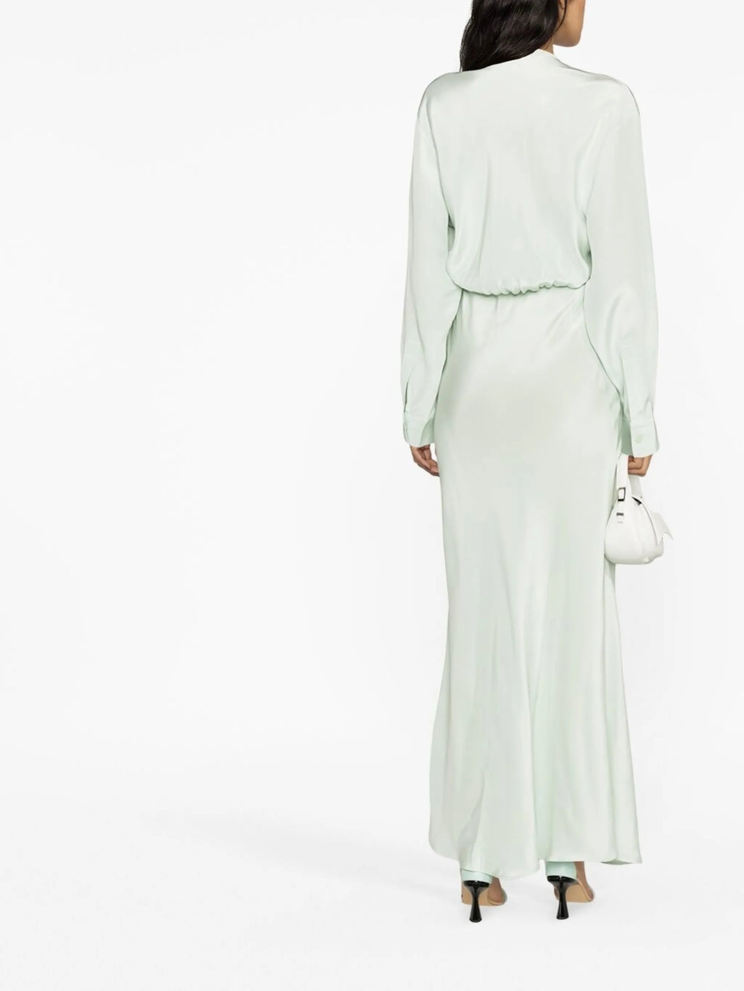 Triquetra V-neck gown